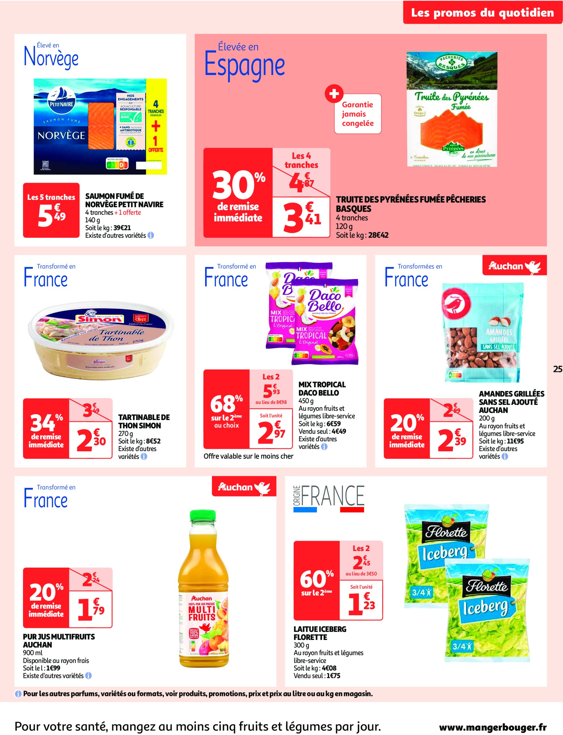 auchan - Auchan - C'est parti pour une année moins chère folder geldig vanaf 14/01 - 26/01 - page: 25