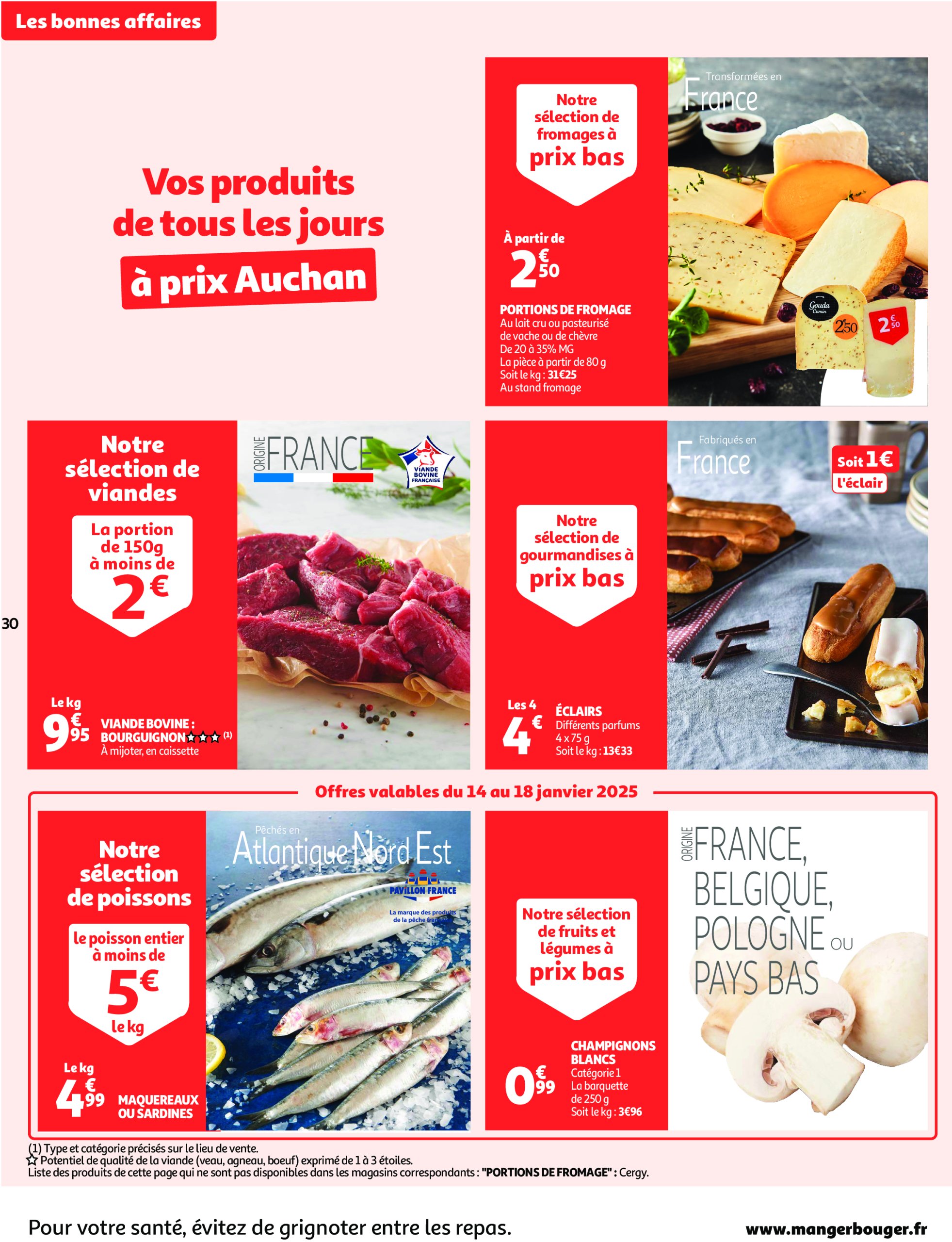 auchan - Auchan - C'est parti pour une année moins chère folder geldig vanaf 14/01 - 26/01 - page: 30