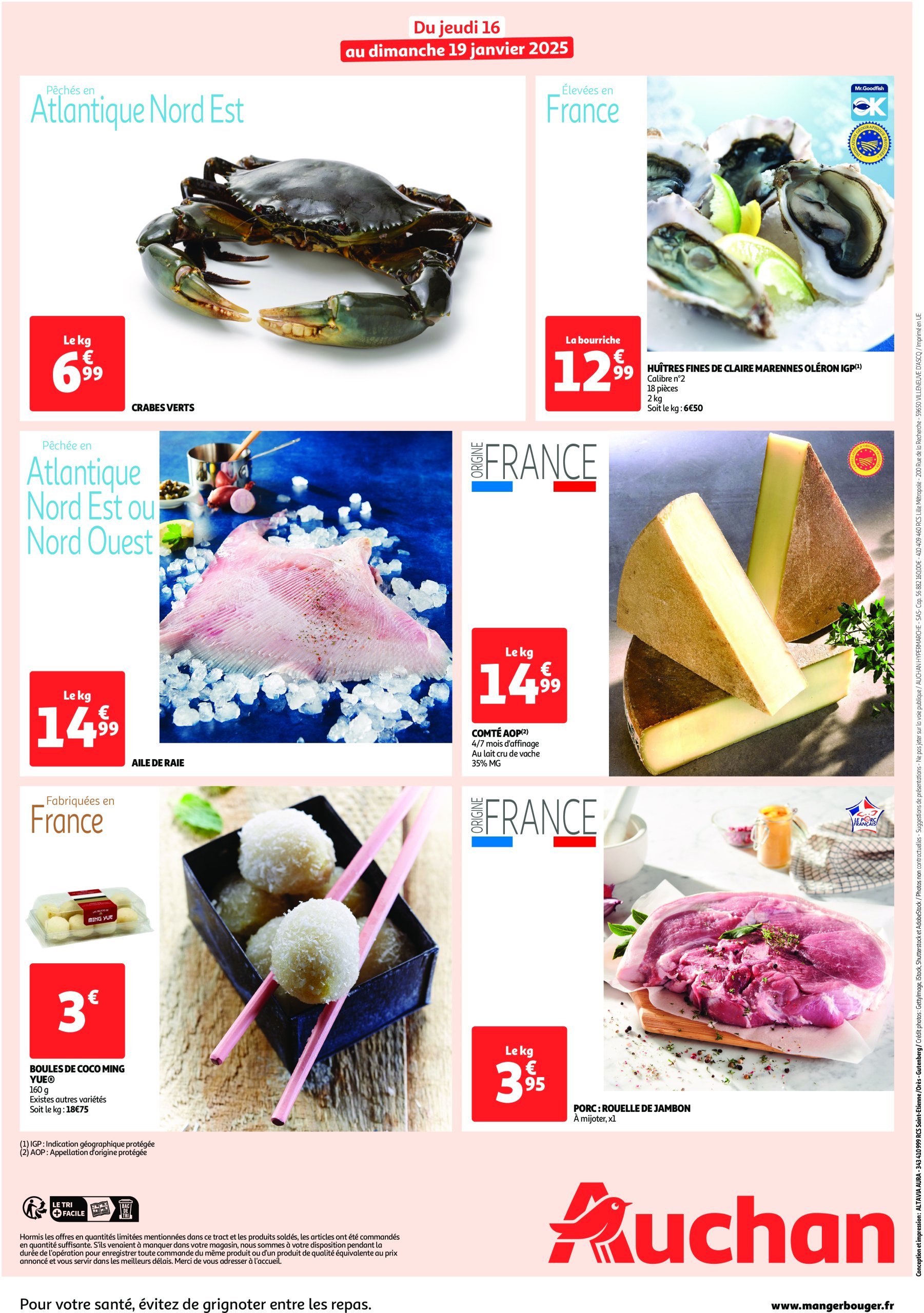 auchan - Auchan - Les bons plans du week-end dans votre hyper ! folder geldig vanaf 16/01 - 19/01 - page: 2