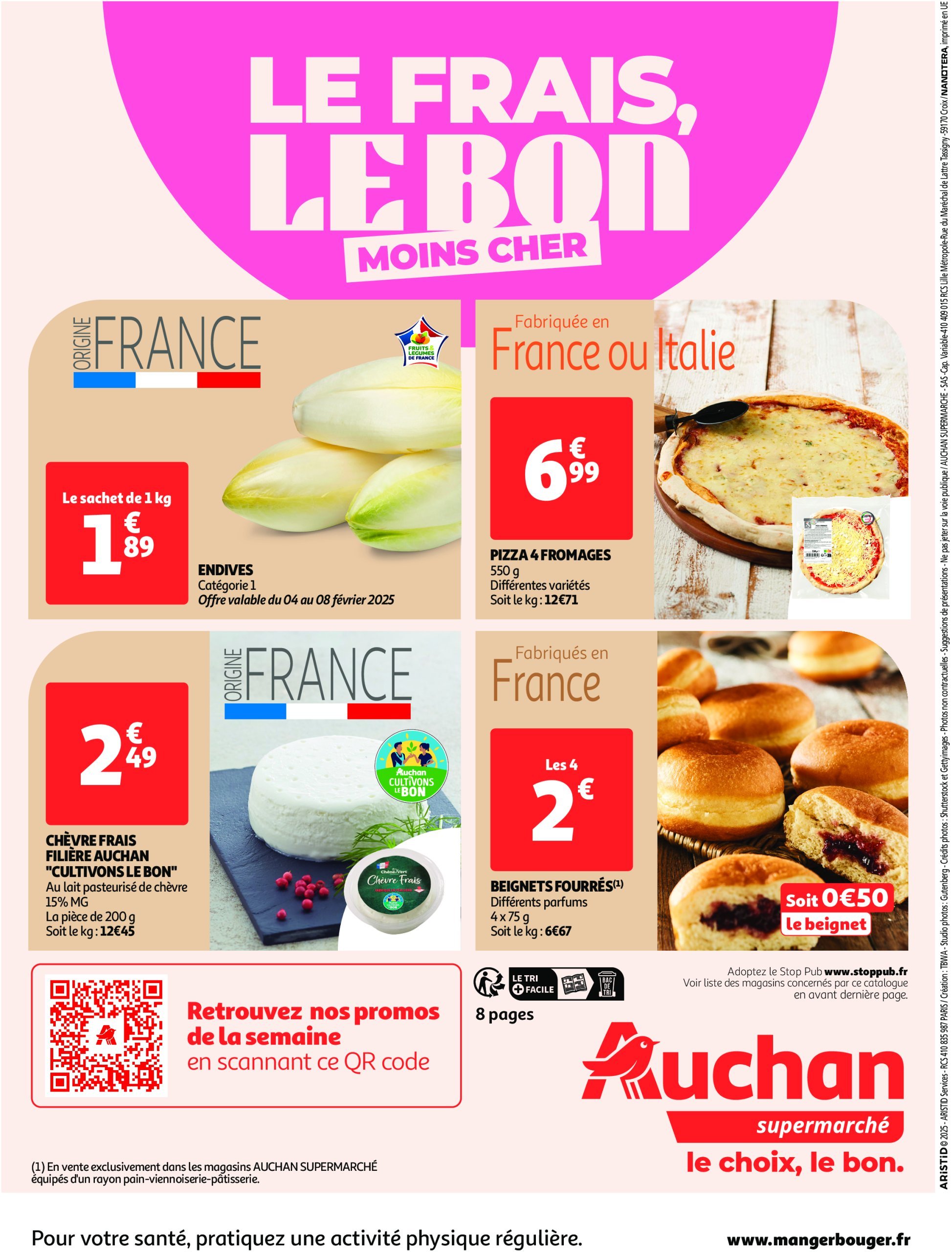 auchan - Auchan Supermarché - Le frais, le bon moins cher folder geldig vanaf 04/02 - 08/02 - page: 8