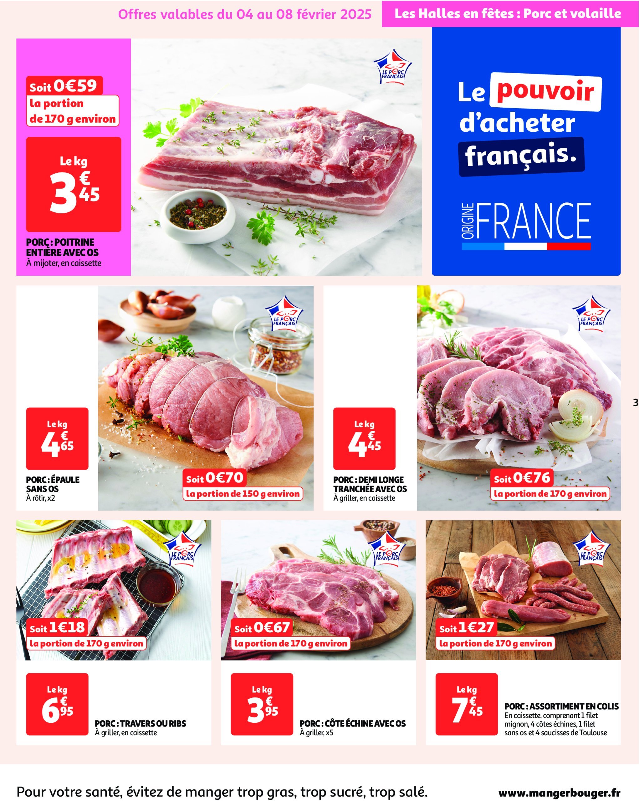 auchan - Auchan - Les halles en fêtes folder geldig vanaf 04/02 - 16/02 - page: 3