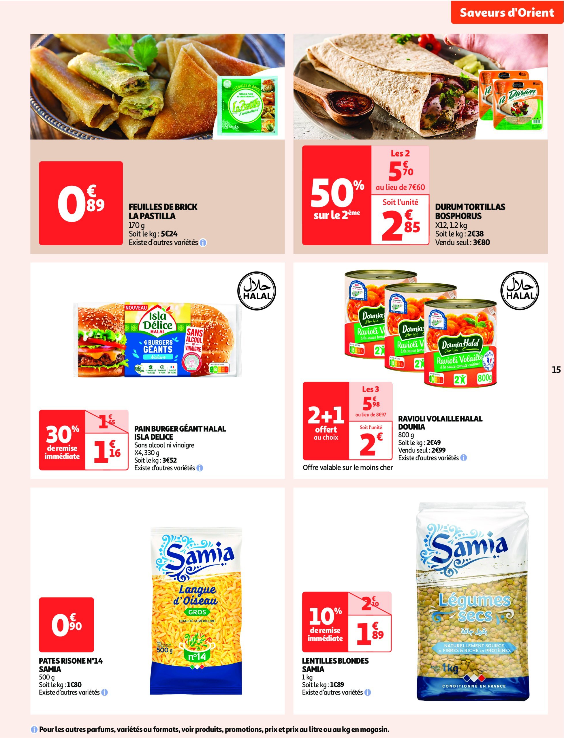 auchan - Auchan - Ramadan : Petits prix pour grande générosité folder geldig vanaf 11/02 - 10/03 - page: 15