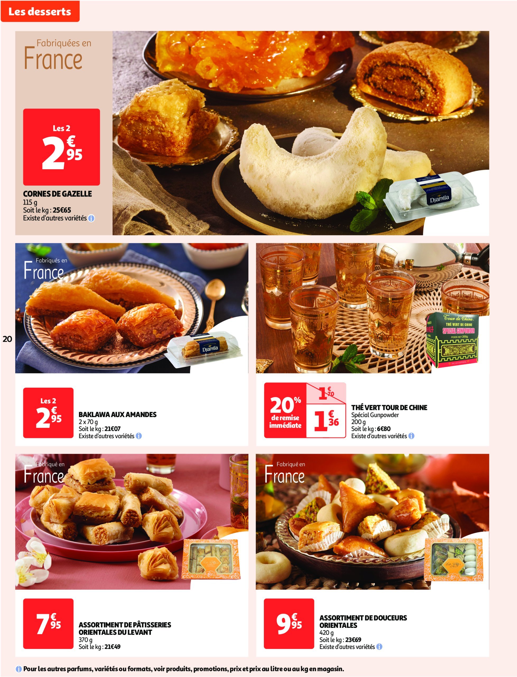 auchan - Auchan - Ramadan : Petits prix pour grande générosité folder geldig vanaf 11/02 - 10/03 - page: 20