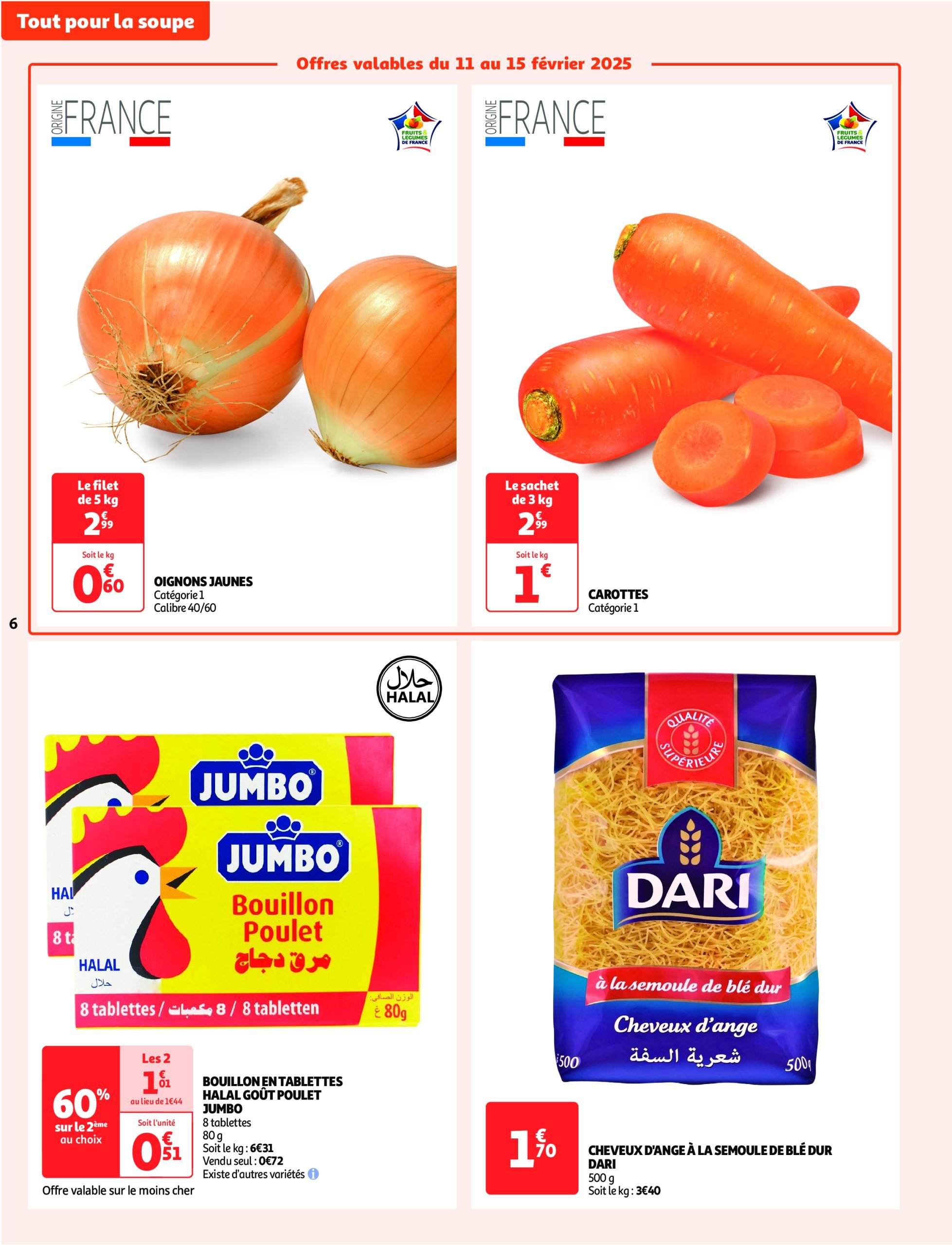 auchan - Auchan - Ramadan : Petits prix pour grande générosité folder geldig vanaf 11/02 - 10/03 - page: 6