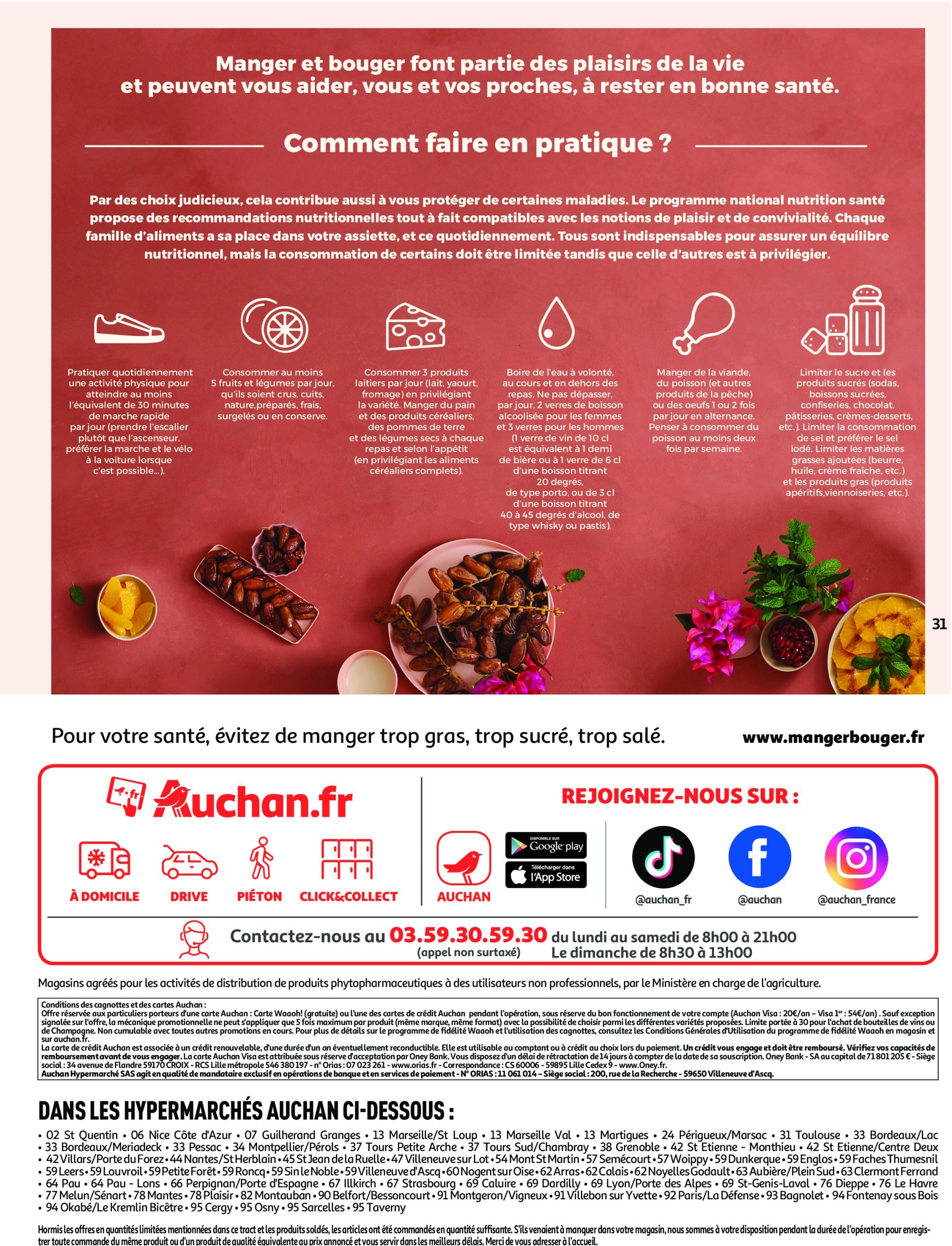 auchan - Auchan - Ramadan : Petits prix pour grande générosité folder geldig vanaf 11/02 - 10/03 - page: 31