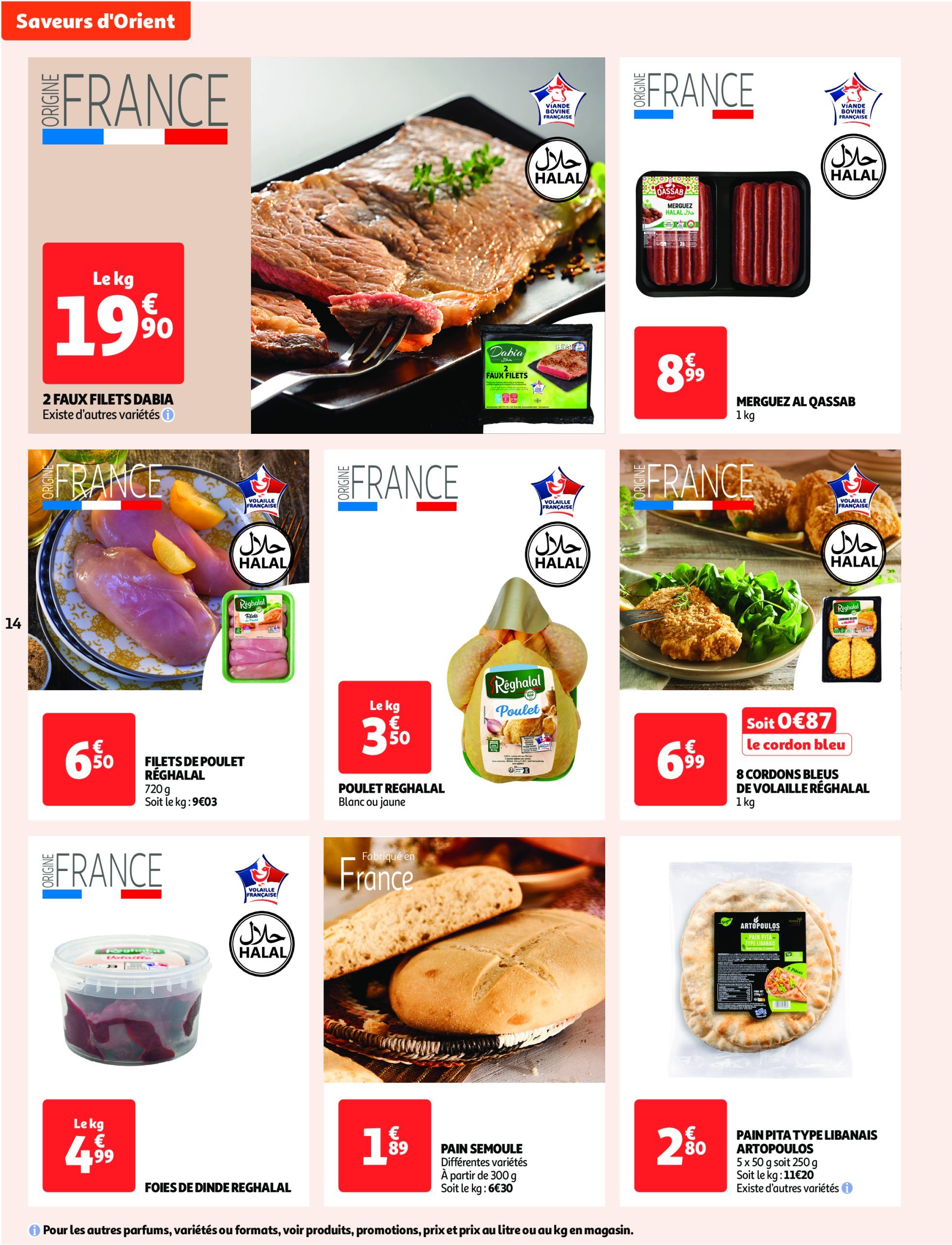 auchan - Auchan - Ramadan : Petits prix pour grande générosité folder geldig vanaf 11/02 - 10/03 - page: 14