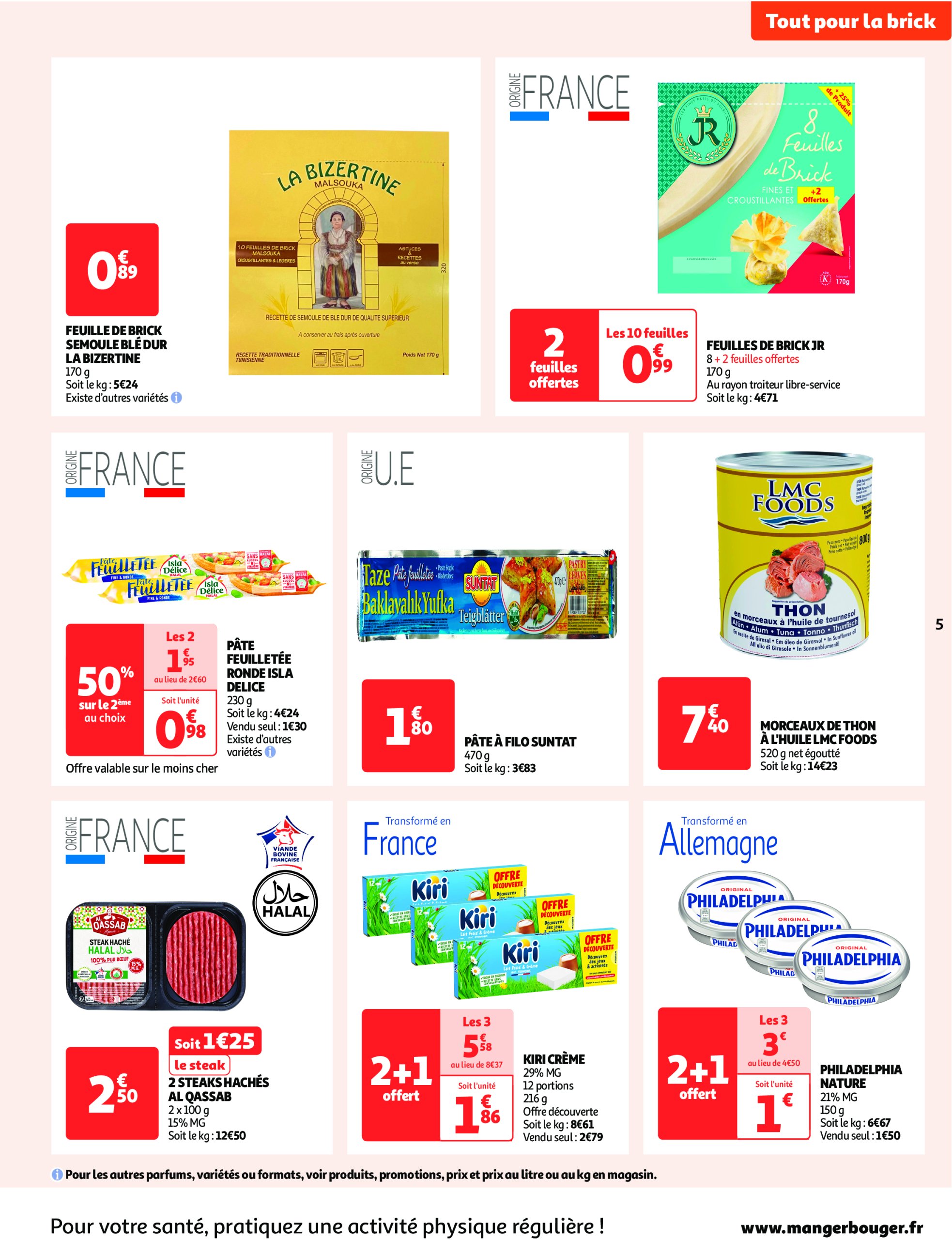 auchan - Auchan supermarché - Ramadan : petits prix pour grande générosité folder geldig vanaf 11/02 - 18/02 - page: 5