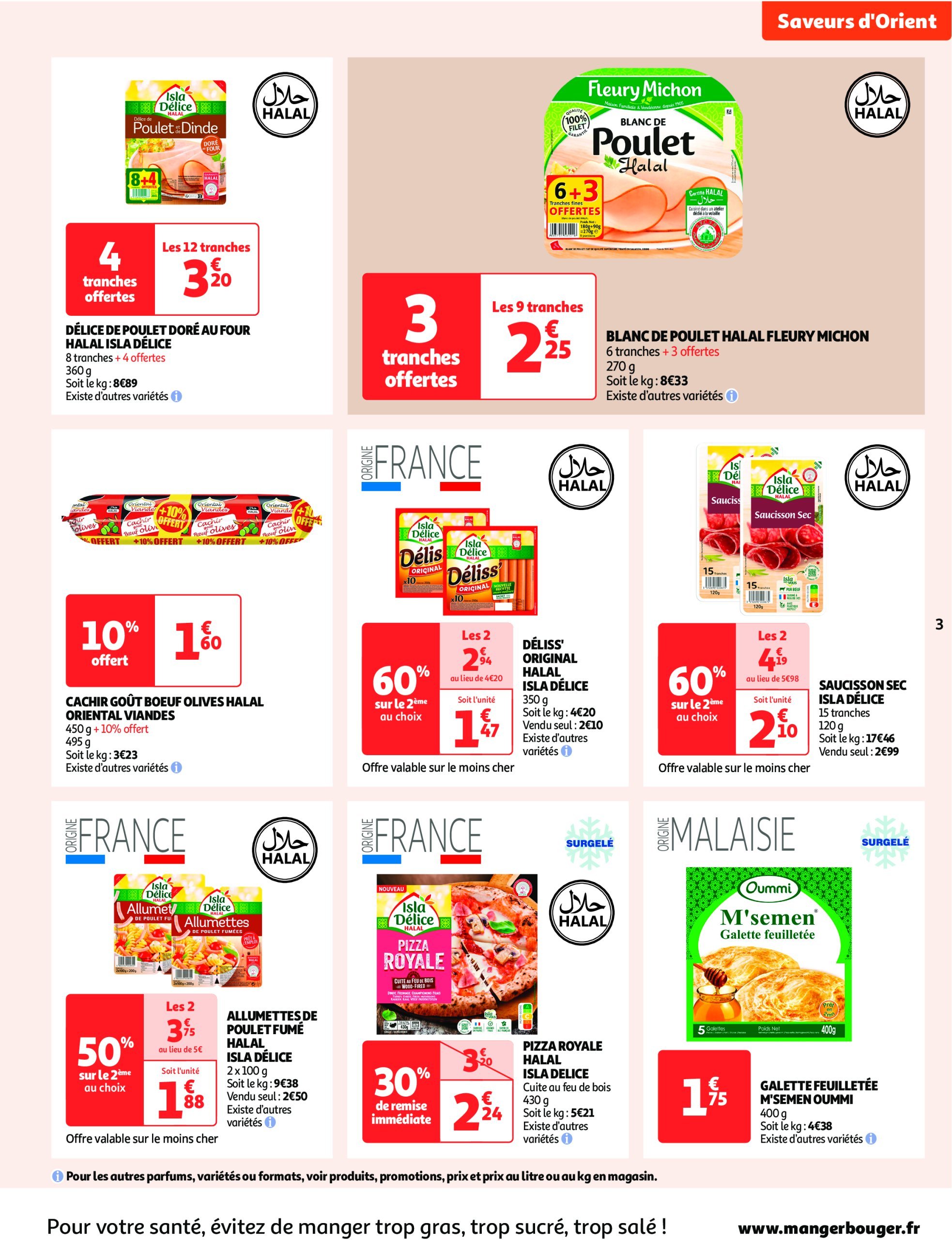 auchan - Auchan supermarché - Ramadan : petits prix pour grande générosité folder geldig vanaf 11/02 - 18/02 - page: 3