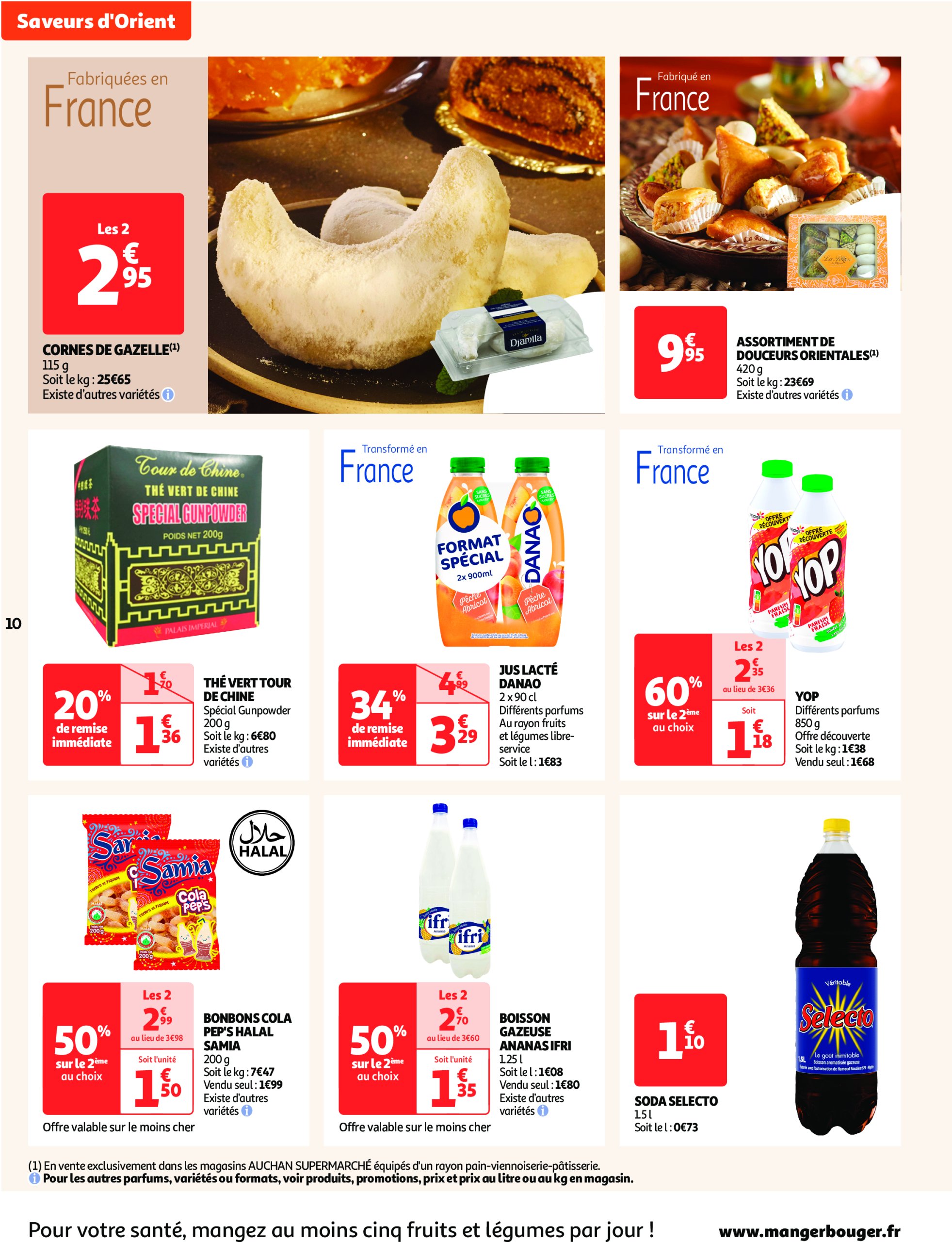 auchan - Auchan supermarché - Ramadan : petits prix pour grande générosité folder geldig vanaf 11/02 - 18/02 - page: 10