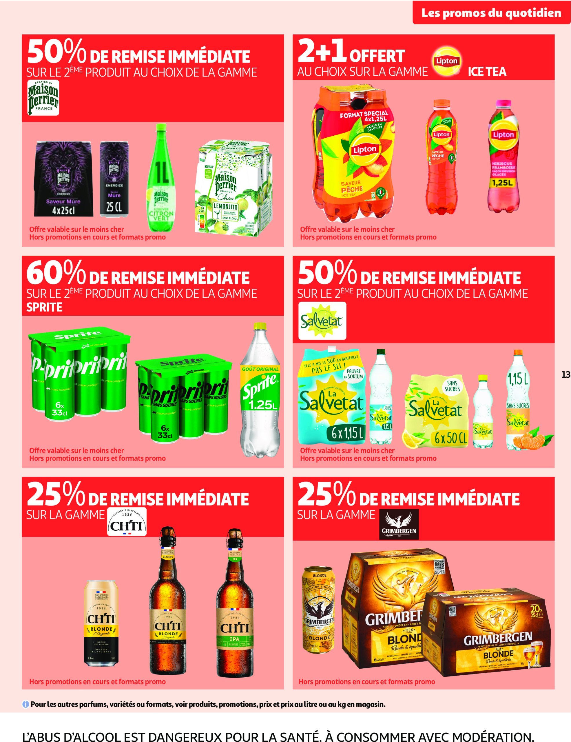 auchan - Auchan - Produits laitiers : Petits prix écrémés folder geldig vanaf 11/02 - 23/02 - page: 13