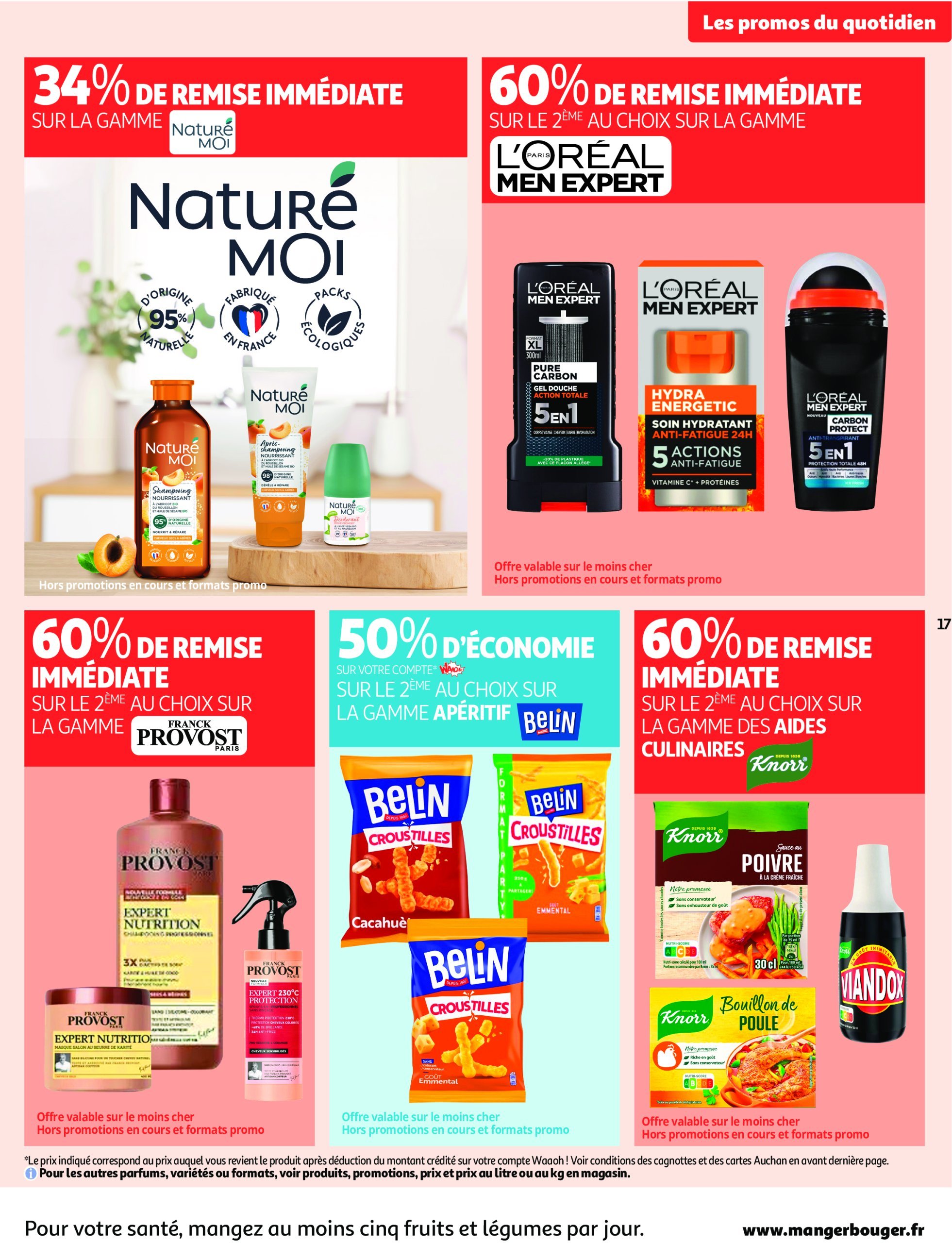 auchan - Auchan - Produits laitiers : Petits prix écrémés folder geldig vanaf 11/02 - 23/02 - page: 17