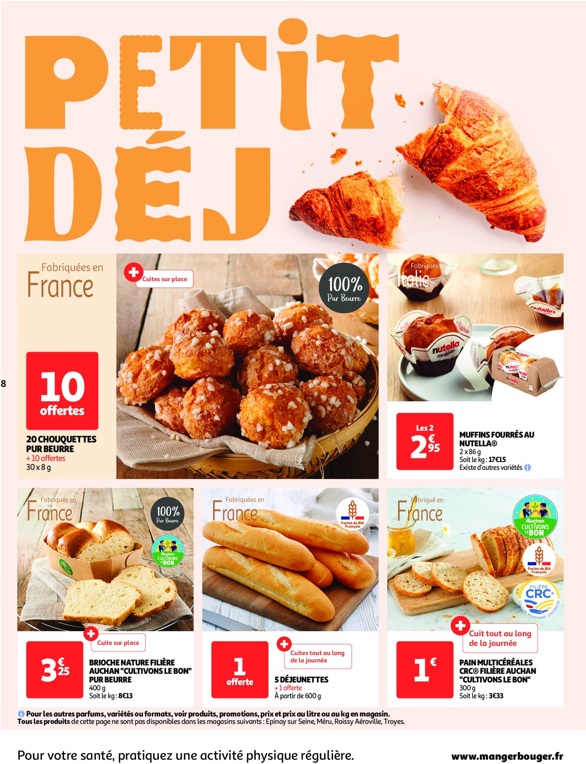 auchan - Auchan - Produits laitiers : Petits prix écrémés folder geldig vanaf 11/02 - 23/02 - page: 8