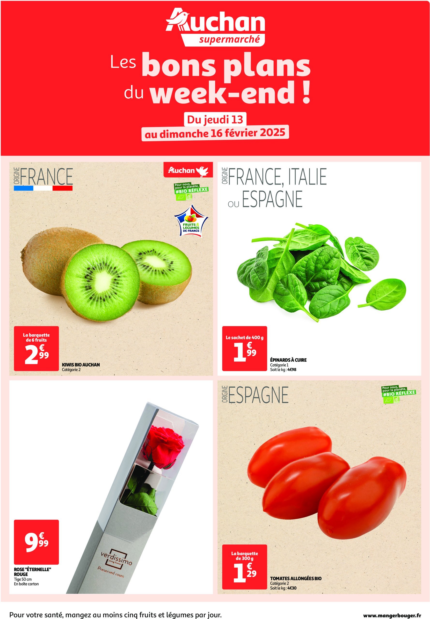 auchan - Auchan supermarché - Les bons plans du week-end dans votre super ! folder geldig vanaf 13/02 - 16/02