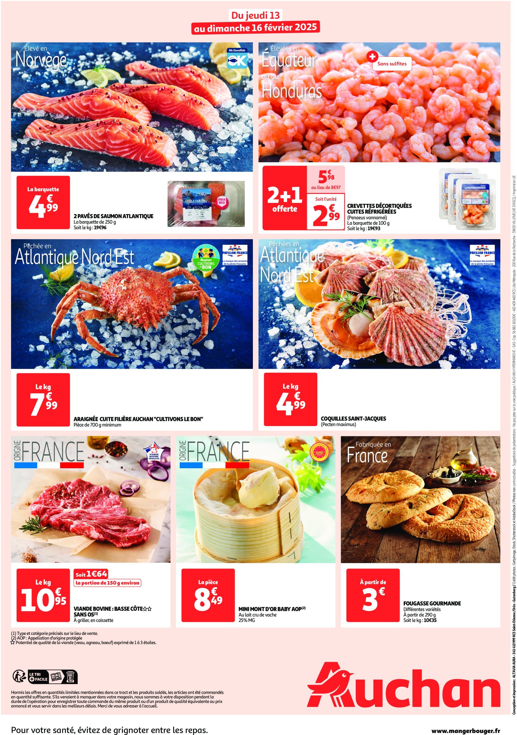 auchan - Auchan - Les bons plans du week-end dans votre hyper ! folder geldig vanaf 13/02 - 16/02 - page: 2