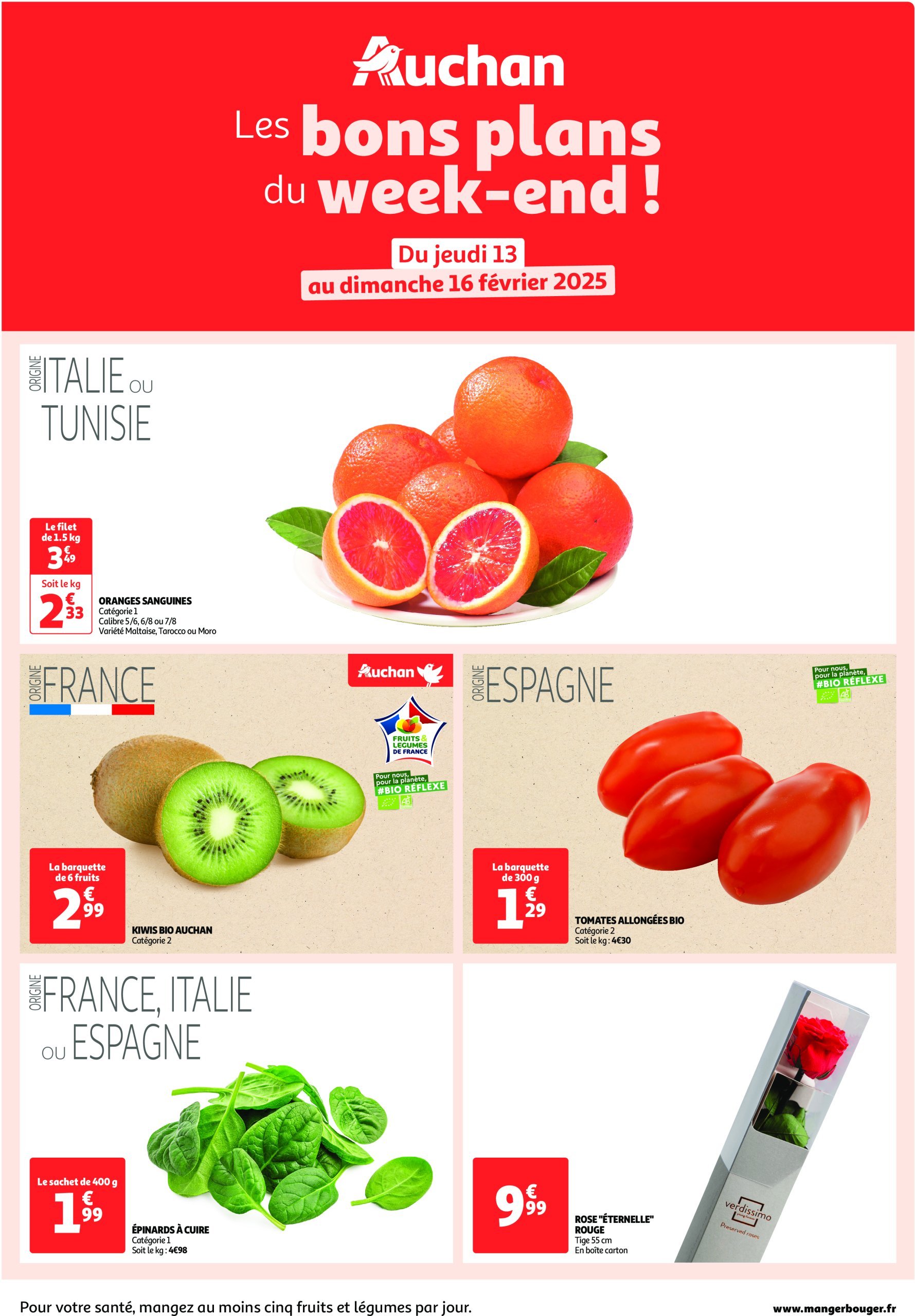 auchan - Auchan - Les bons plans du week-end dans votre hyper ! folder geldig vanaf 13/02 - 16/02