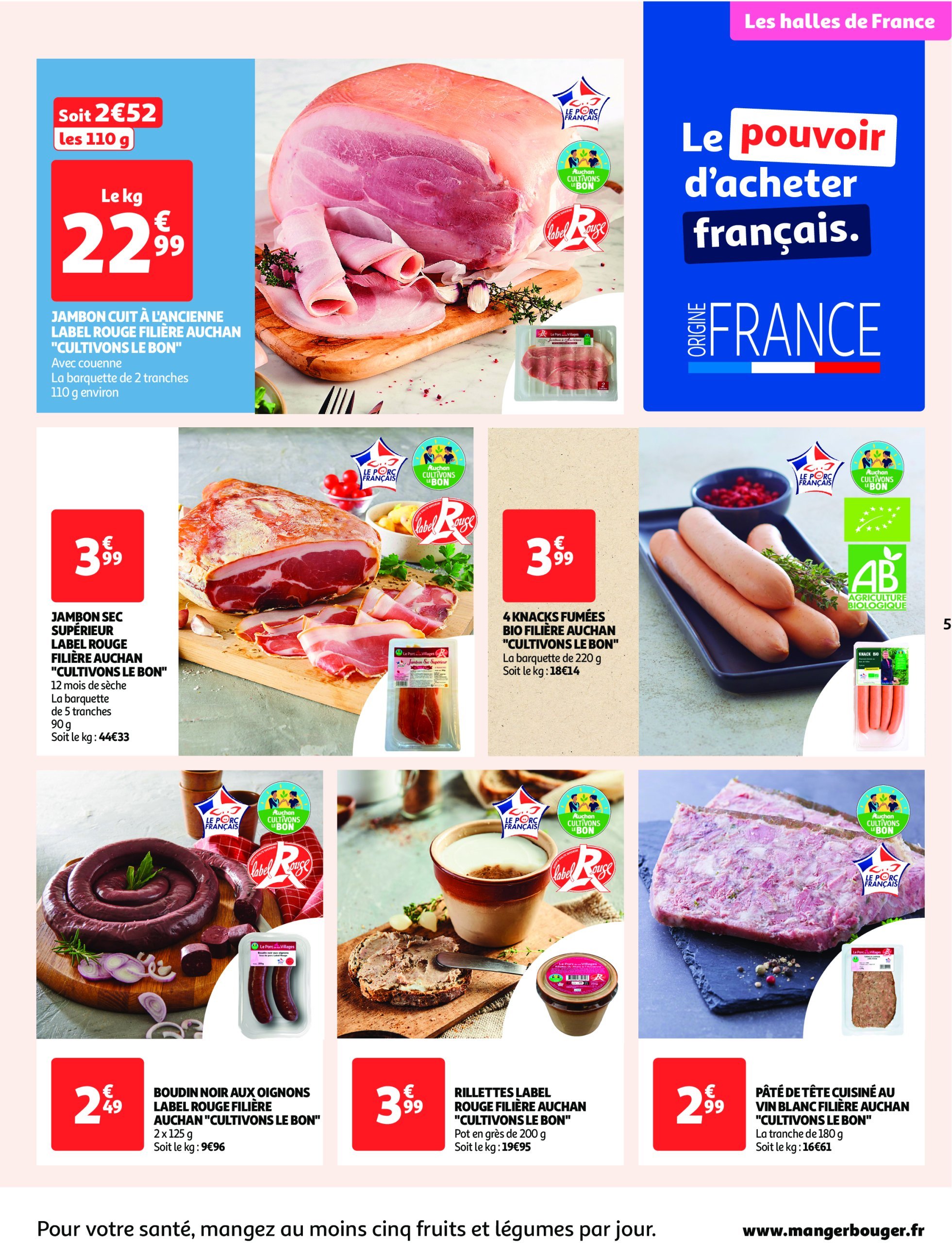 auchan - Auchan folder geldig vanaf 18/02 - 22/02 - page: 5