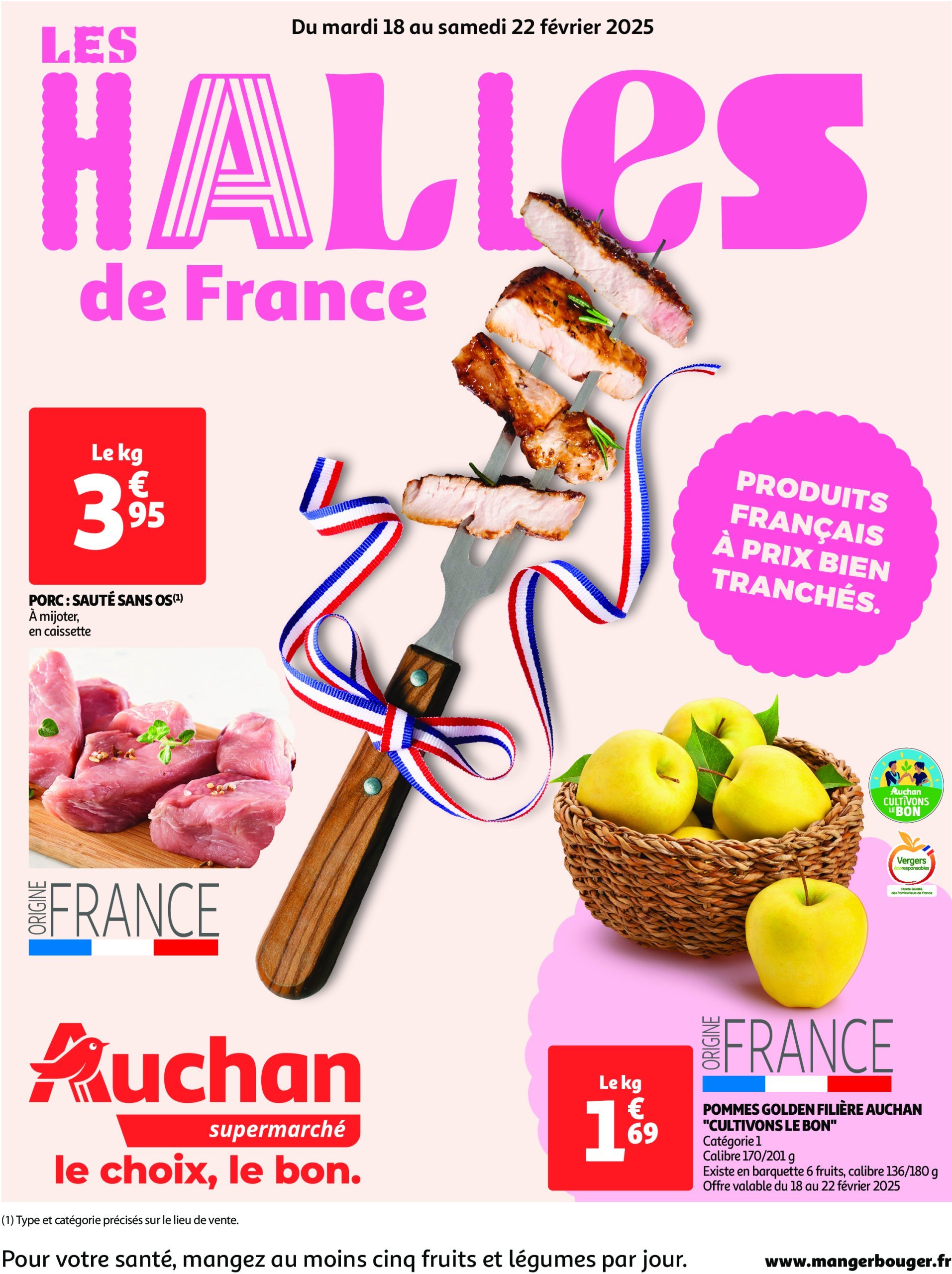 auchan - Auchan folder geldig vanaf 18/02 - 22/02 - page: 1