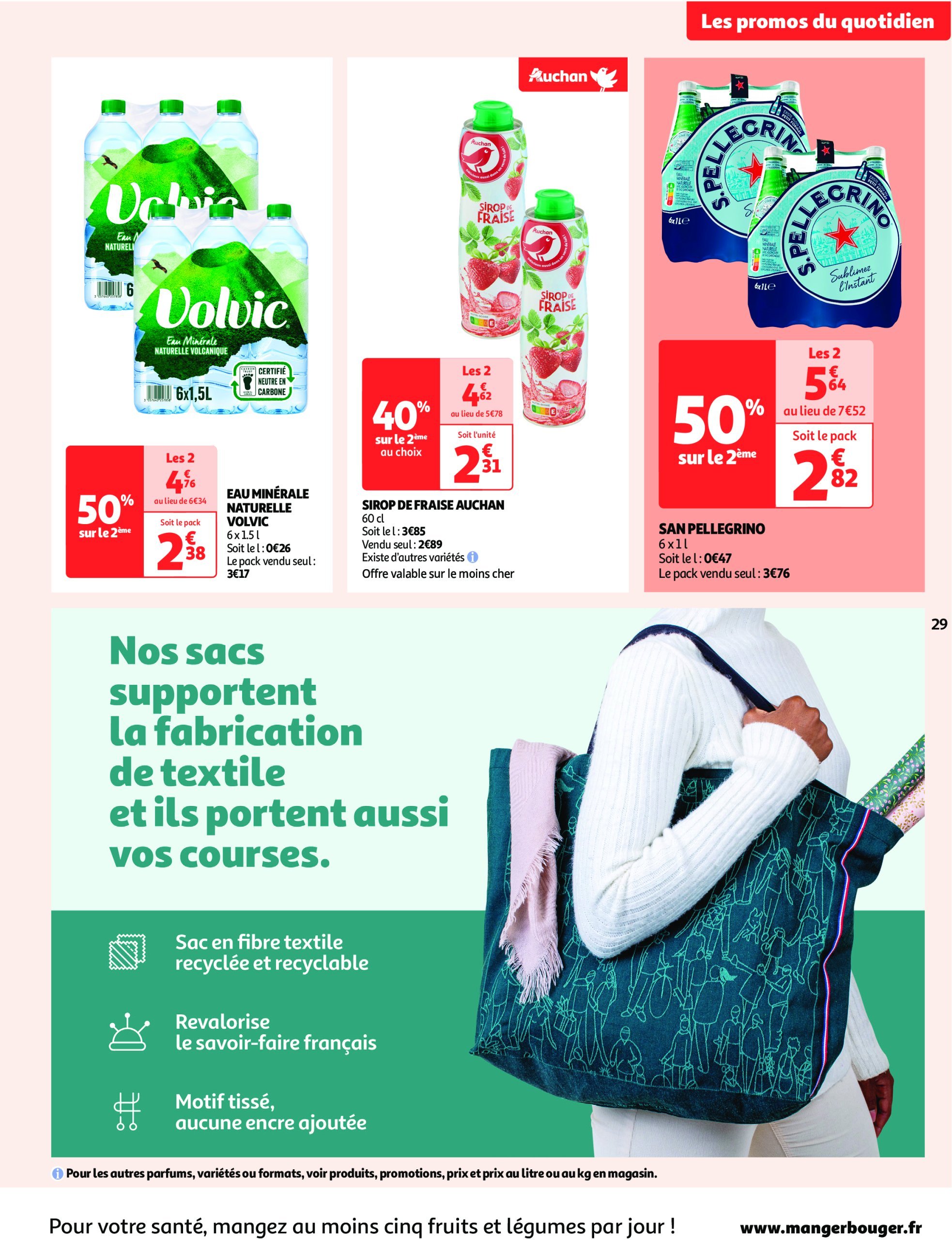 auchan - Auchan supermarché - Les gros prix on en fait des confettis dans votre super folder geldig vanaf 25/02 - 08/03 - page: 29