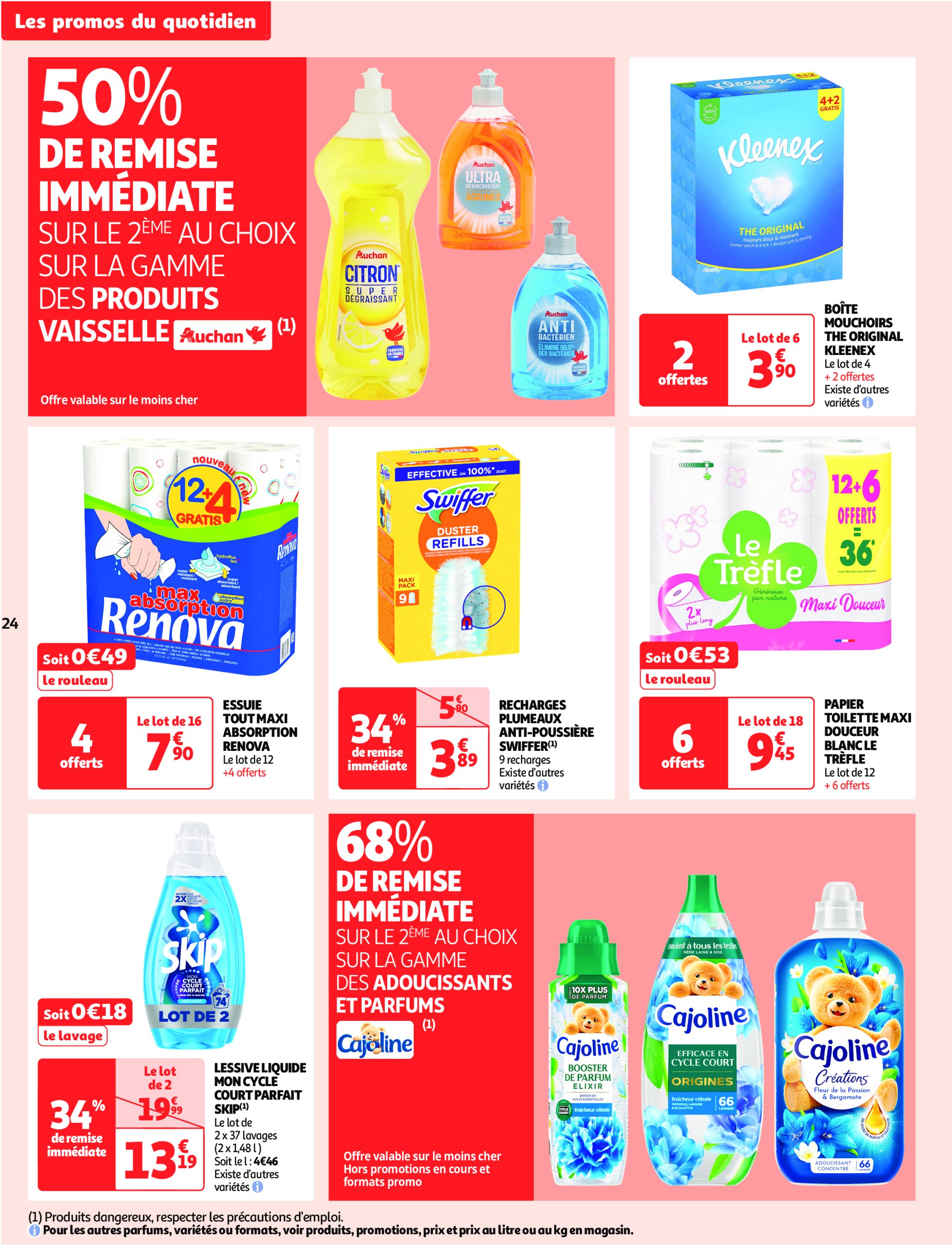 auchan - Auchan Supermarché - Les halles de printemps folder geldig vanaf 06/05 - 17/05 - page: 24