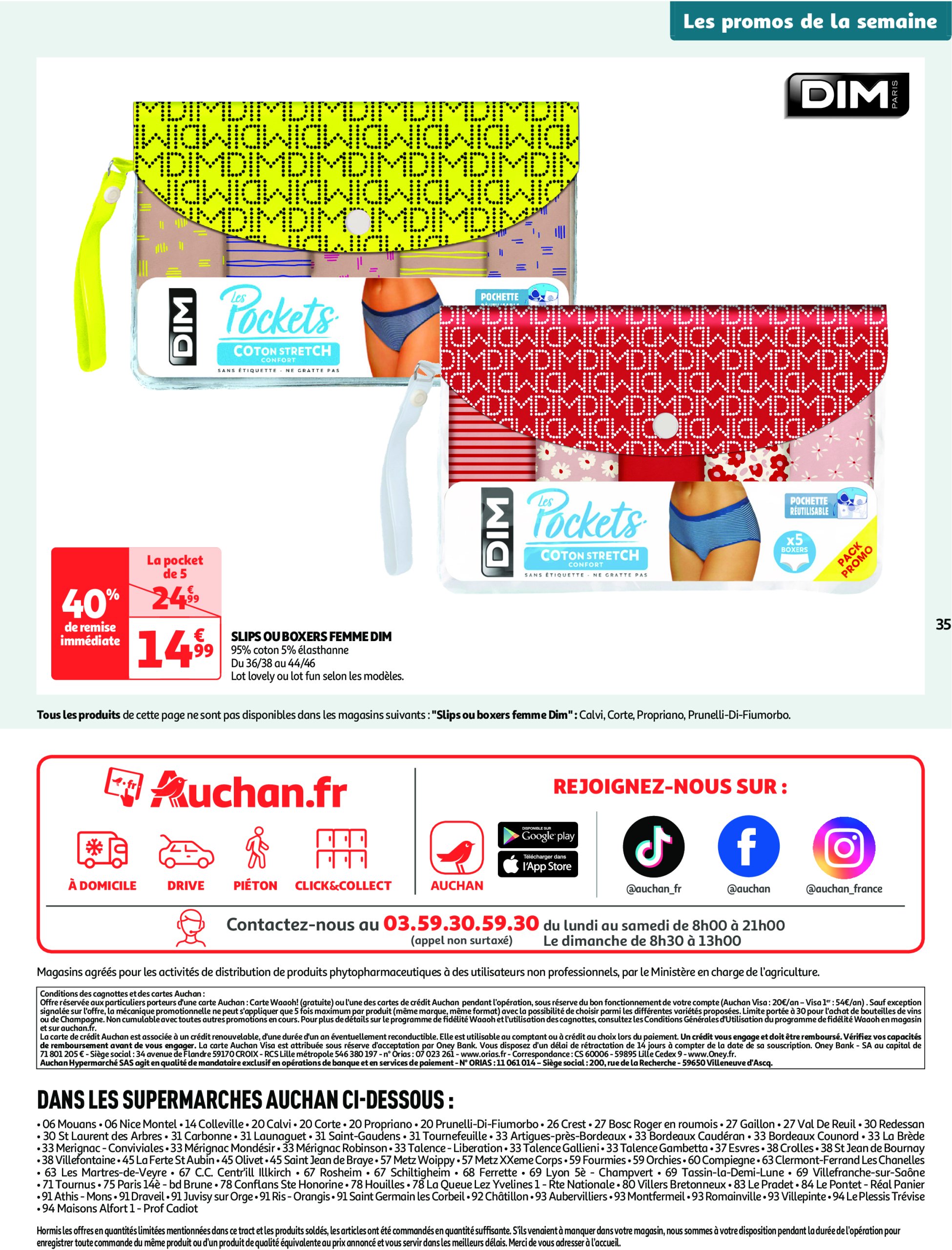 auchan - Auchan Supermarché - Les halles de printemps folder geldig vanaf 06/05 - 17/05 - page: 35