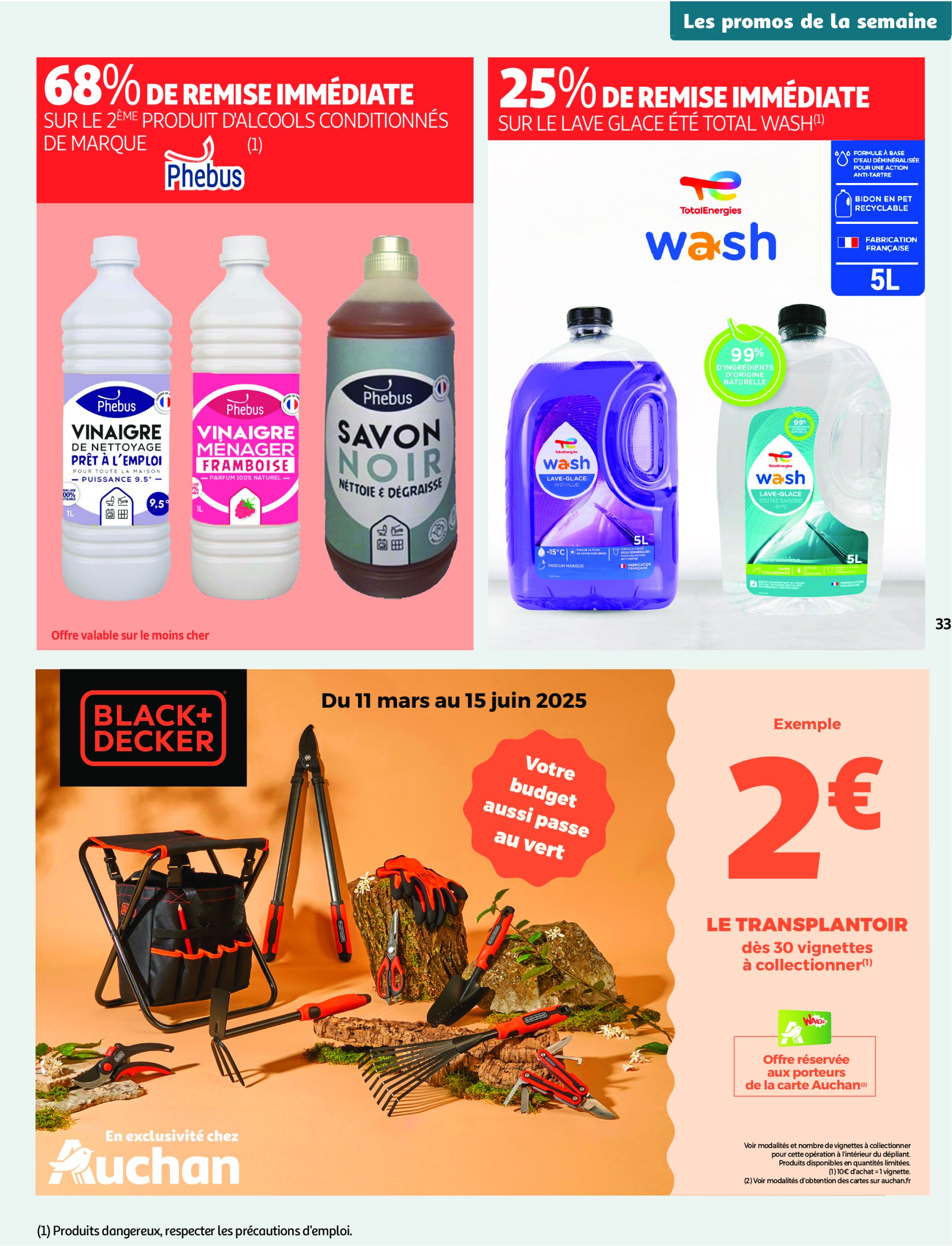 auchan - Auchan Supermarché - Les halles de printemps folder geldig vanaf 06/05 - 17/05 - page: 33
