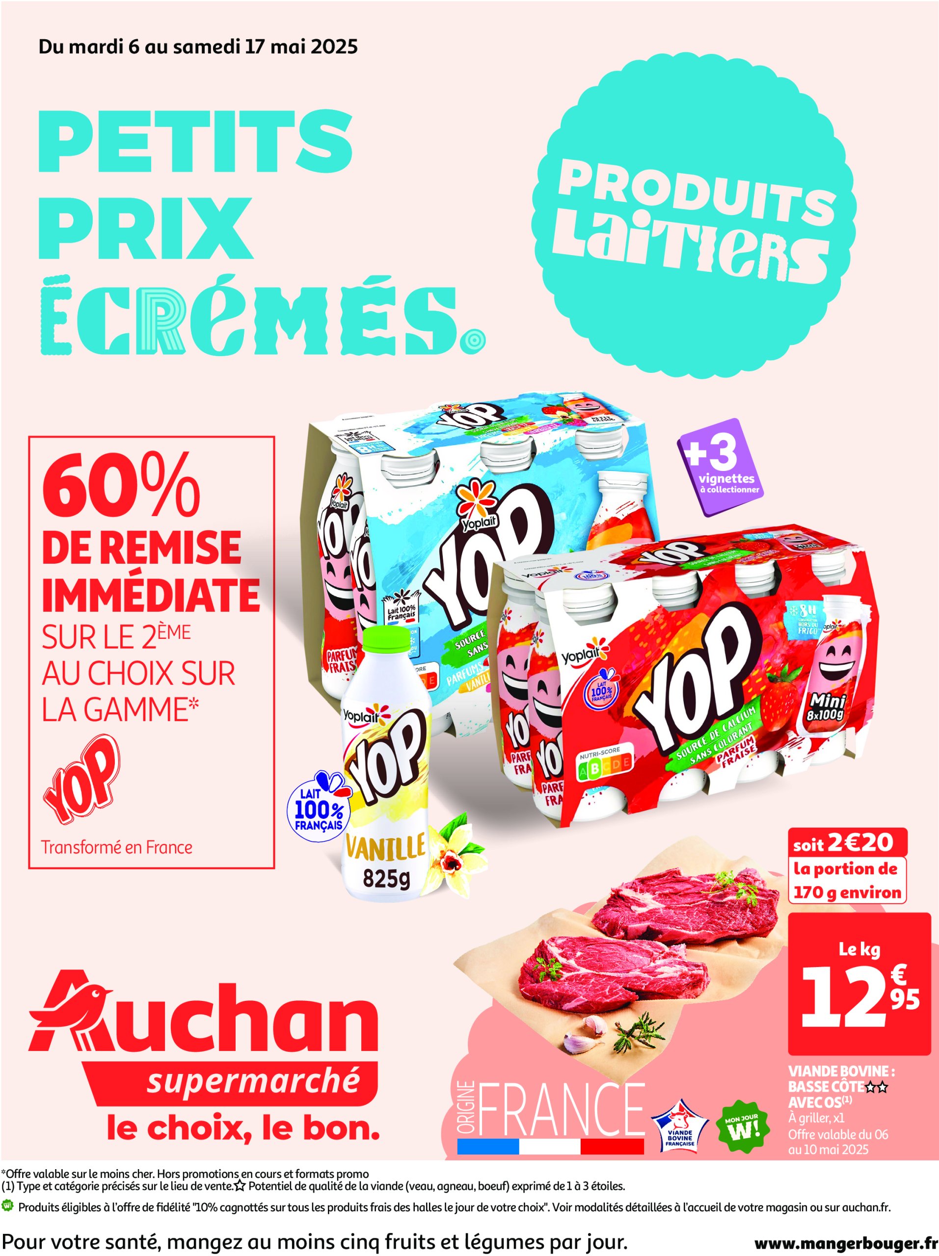 auchan - Auchan Supermarché - Les halles de printemps folder geldig vanaf 06/05 - 17/05