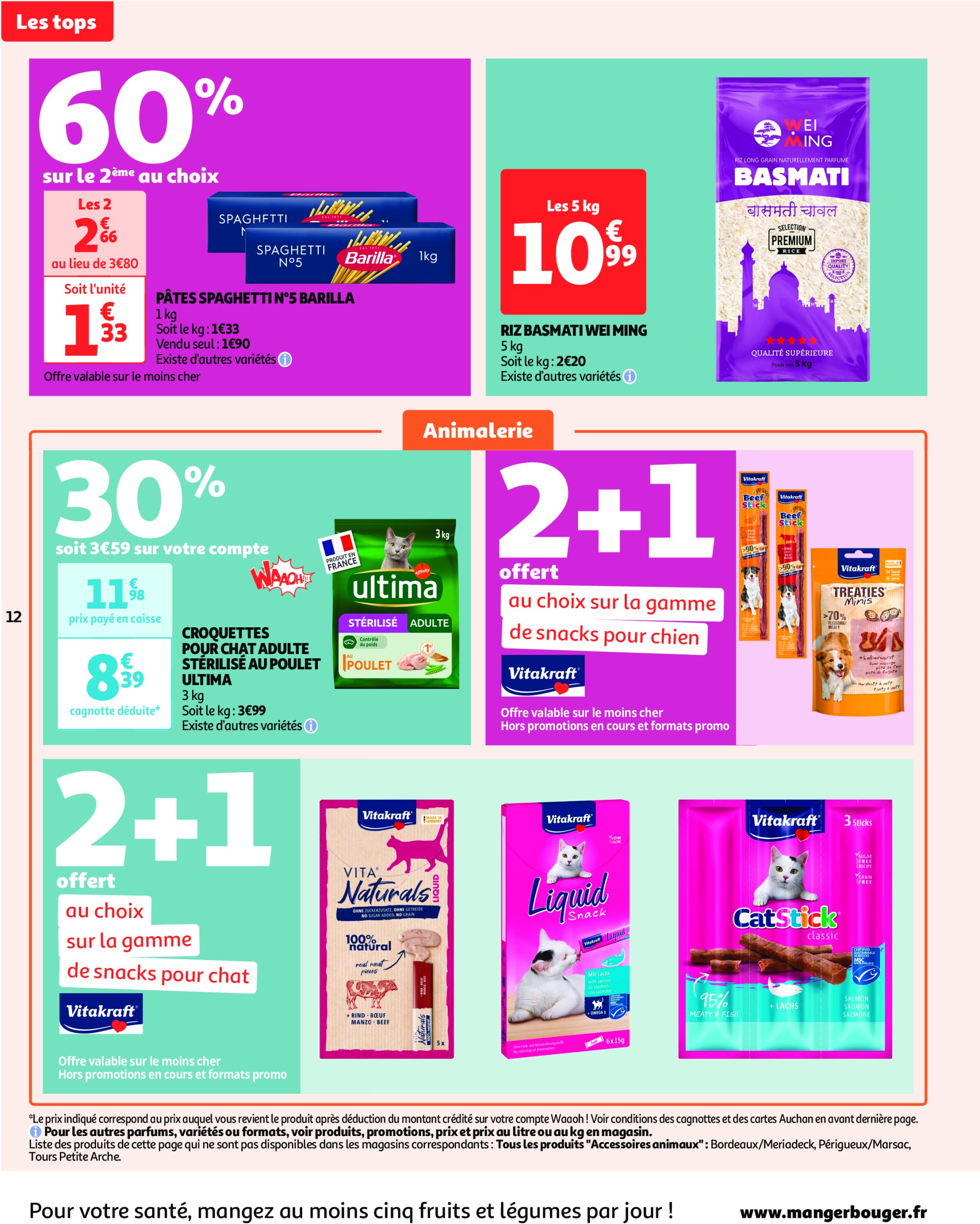 auchan - Auchan - Des prix aussi bas, c'est le top folder geldig vanaf 29/04 - 11/05 - page: 12 auchan - Auchan - Des prix aussi bas, c'est le top folder geldig vanaf 29/04 - 11/05 - page: 12