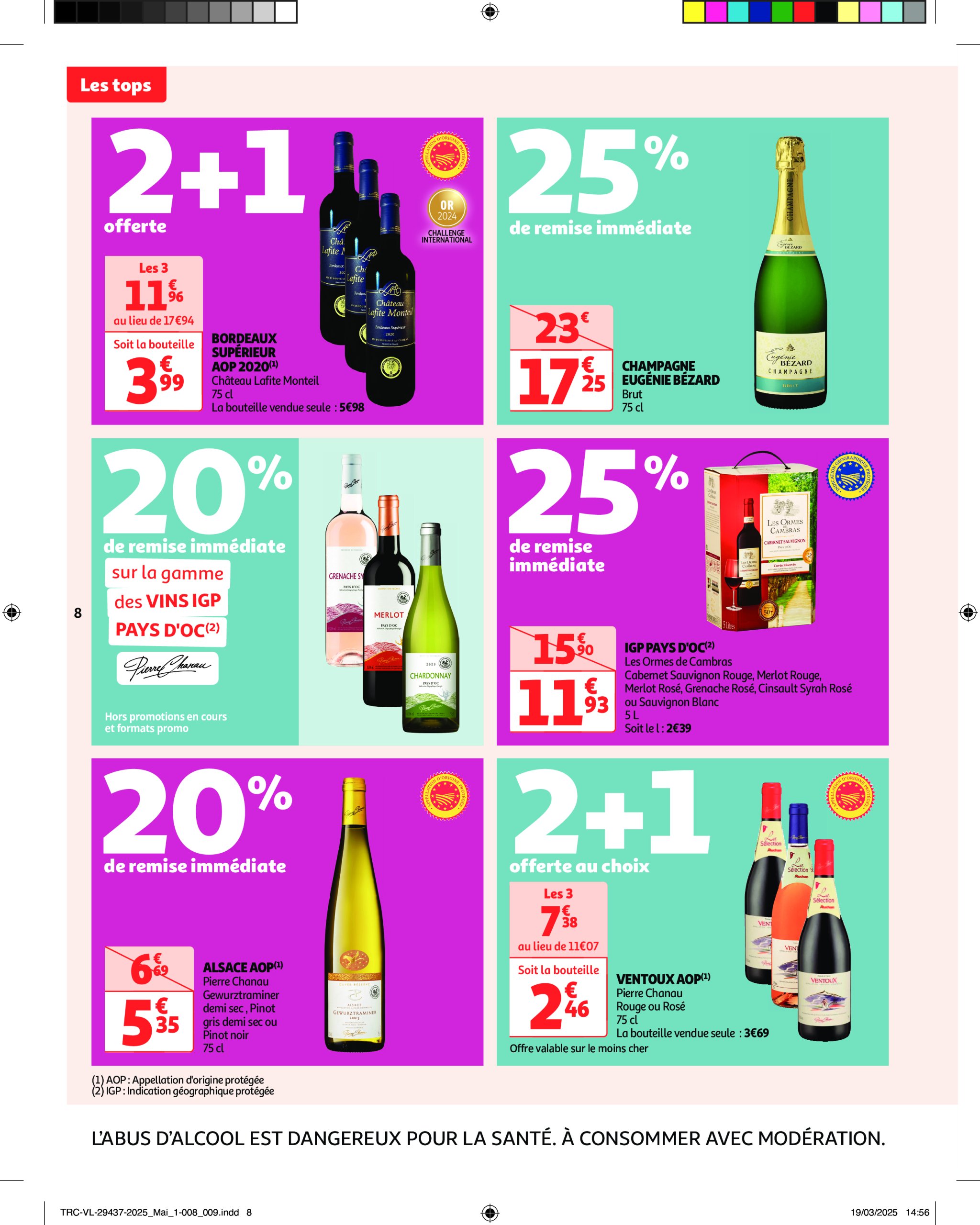 auchan - Auchan - Des prix aussi bas, c'est le top folder geldig vanaf 29/04 - 11/05 - page: 8 auchan - Auchan - Des prix aussi bas, c'est le top folder geldig vanaf 29/04 - 11/05 - page: 8
