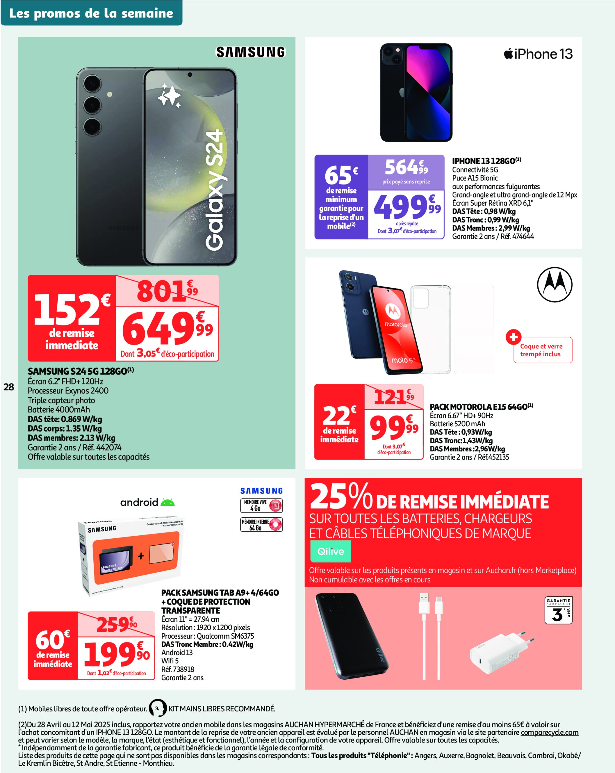 auchan - Auchan - Des prix aussi bas, c'est le top folder geldig vanaf 29/04 - 11/05 - page: 30 auchan - Auchan - Des prix aussi bas, c'est le top folder geldig vanaf 29/04 - 11/05 - page: 30