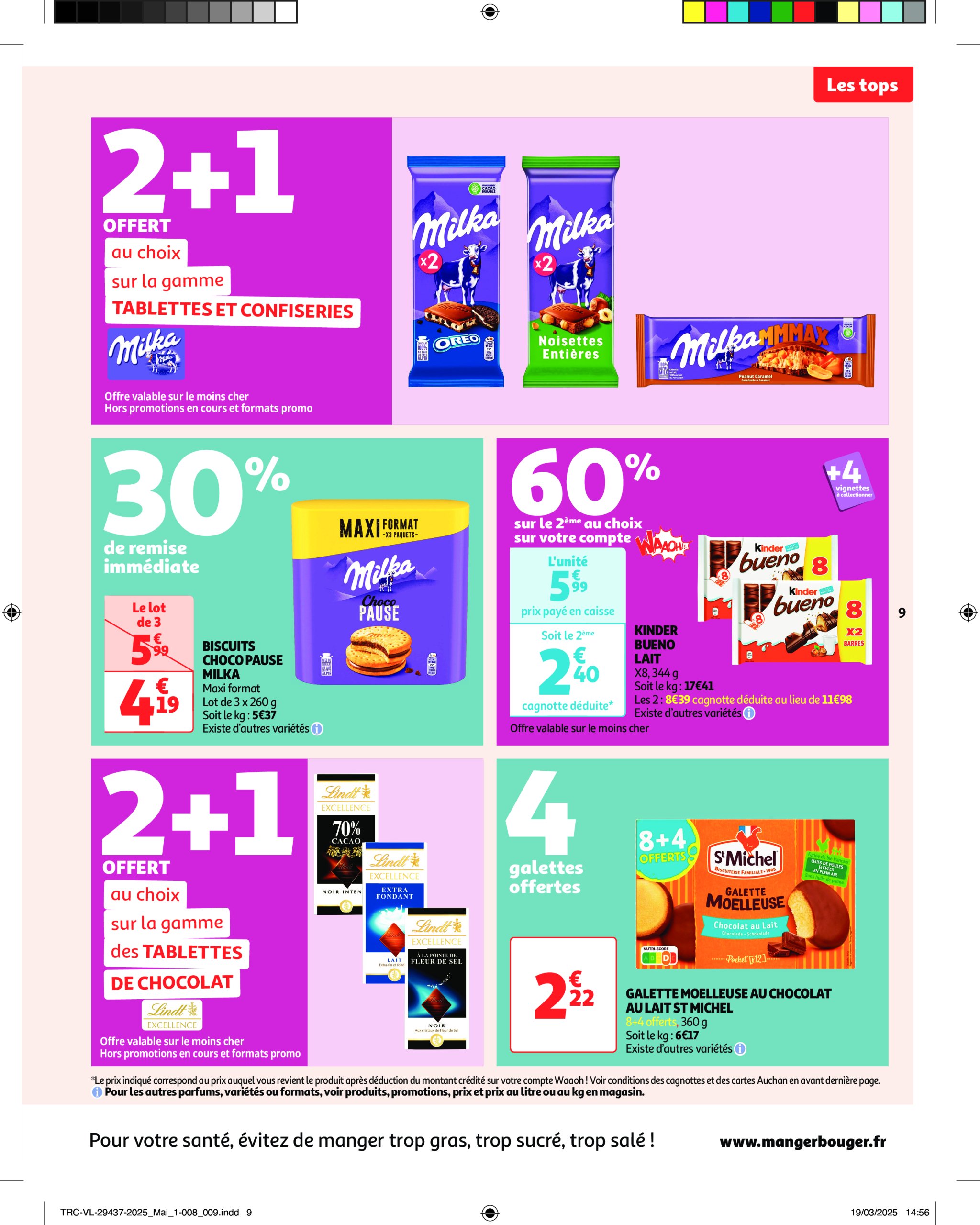 auchan - Auchan - Des prix aussi bas, c'est le top folder geldig vanaf 29/04 - 11/05 - page: 9 auchan - Auchan - Des prix aussi bas, c'est le top folder geldig vanaf 29/04 - 11/05 - page: 9