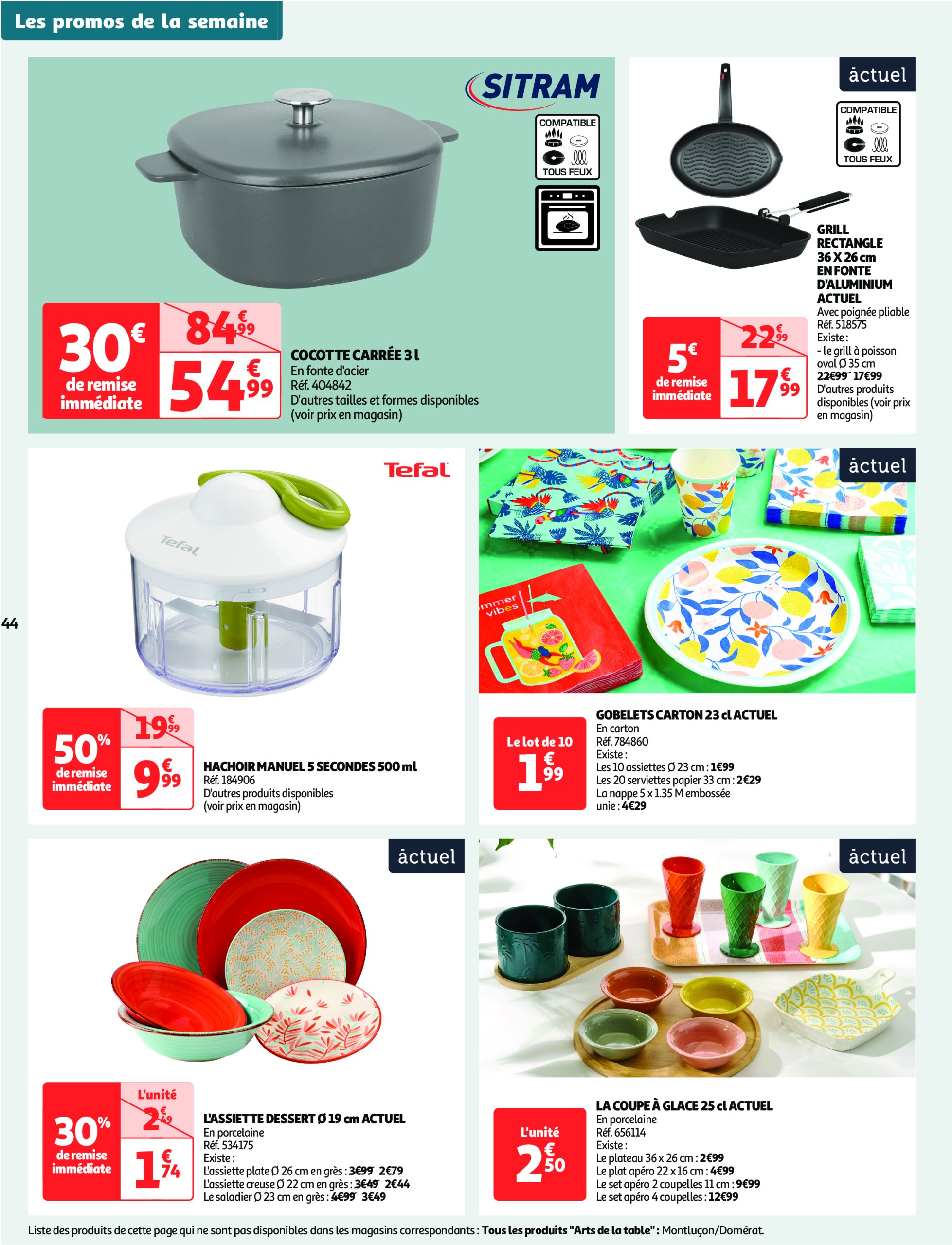 auchan - Auchan - Fête des mères folder geldig vanaf 20/05 - 01/06 - page: 44 auchan - Auchan - Fête des mères folder geldig vanaf 20/05 - 01/06 - page: 44