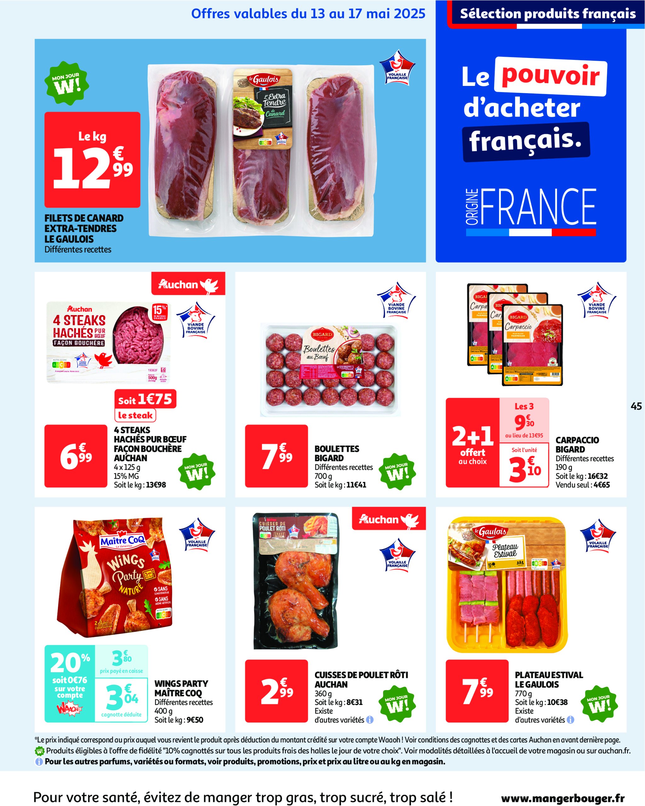 auchan - Auchan - Fête des mères : offrez-lui tout un bouquet folder geldig vanaf 13/05 - 25/05 - page: 47 auchan - Auchan - Fête des mères : offrez-lui tout un bouquet folder geldig vanaf 13/05 - 25/05 - page: 47
