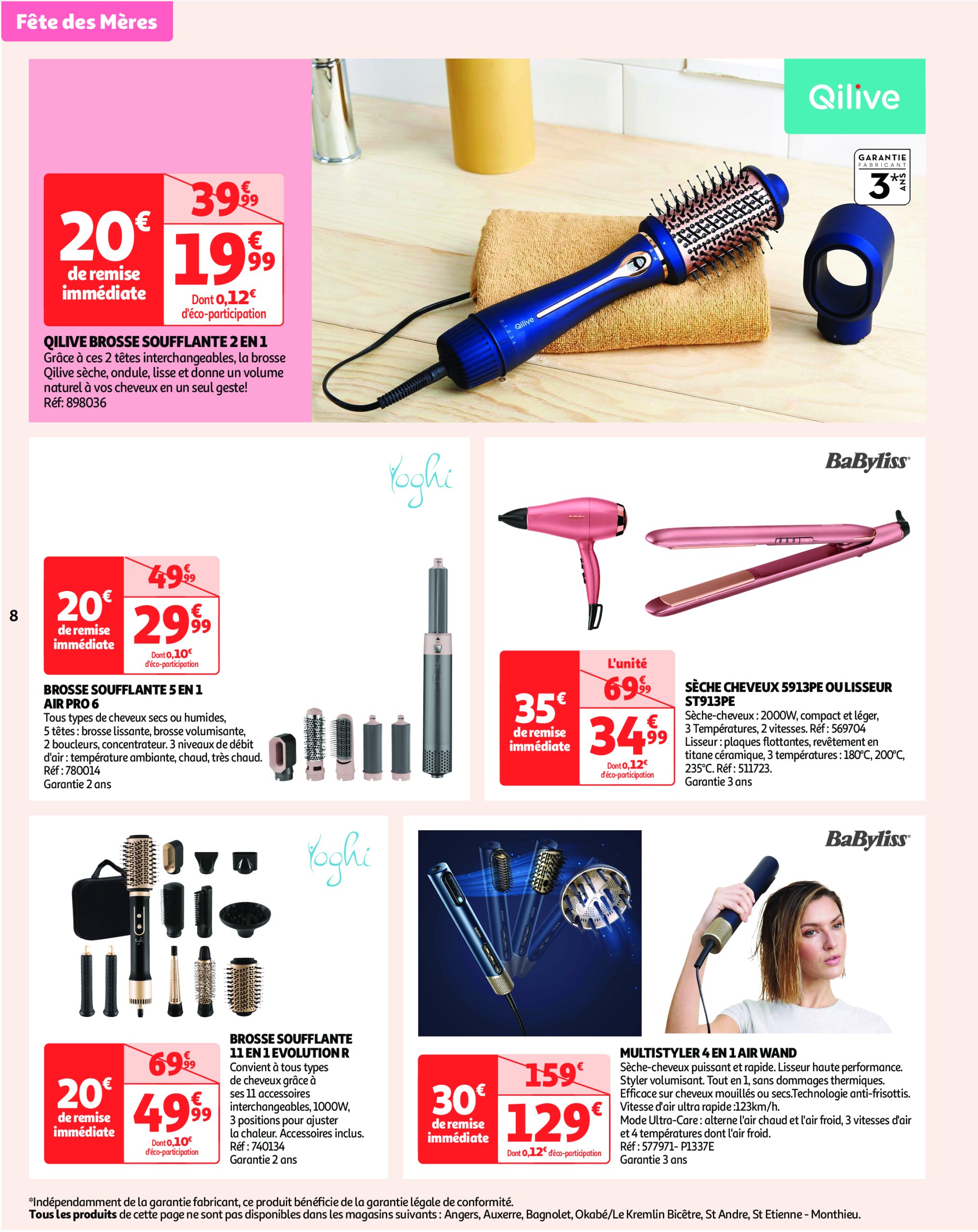 auchan - Auchan - Fête des mères : offrez-lui tout un bouquet folder geldig vanaf 13/05 - 25/05 - page: 8 auchan - Auchan - Fête des mères : offrez-lui tout un bouquet folder geldig vanaf 13/05 - 25/05 - page: 8