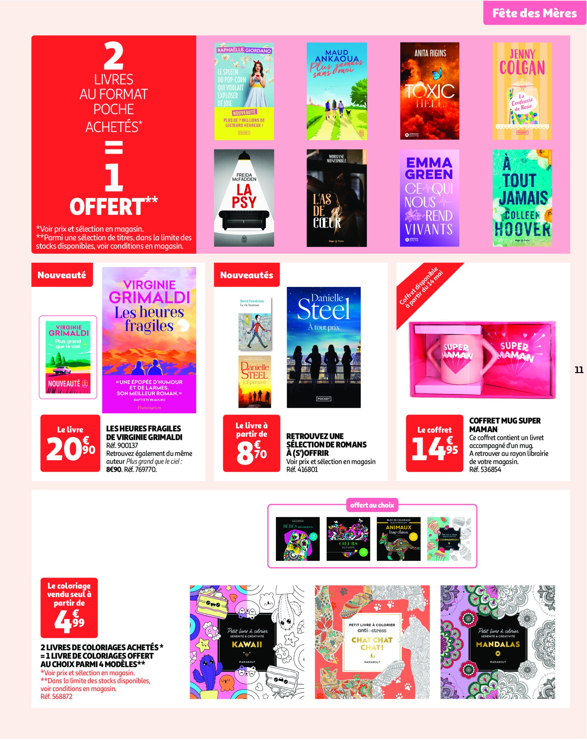 auchan - Auchan - Fête des mères : offrez-lui tout un bouquet folder geldig vanaf 13/05 - 25/05 - page: 11 auchan - Auchan - Fête des mères : offrez-lui tout un bouquet folder geldig vanaf 13/05 - 25/05 - page: 11