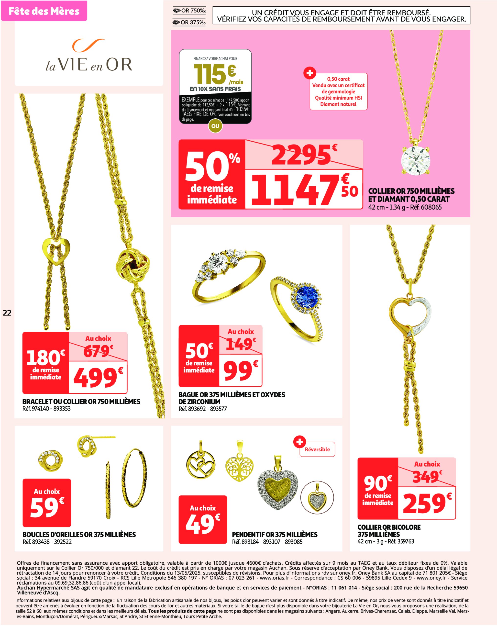 auchan - Auchan - Fête des mères : offrez-lui tout un bouquet folder geldig vanaf 13/05 - 25/05 - page: 24 auchan - Auchan - Fête des mères : offrez-lui tout un bouquet folder geldig vanaf 13/05 - 25/05 - page: 24
