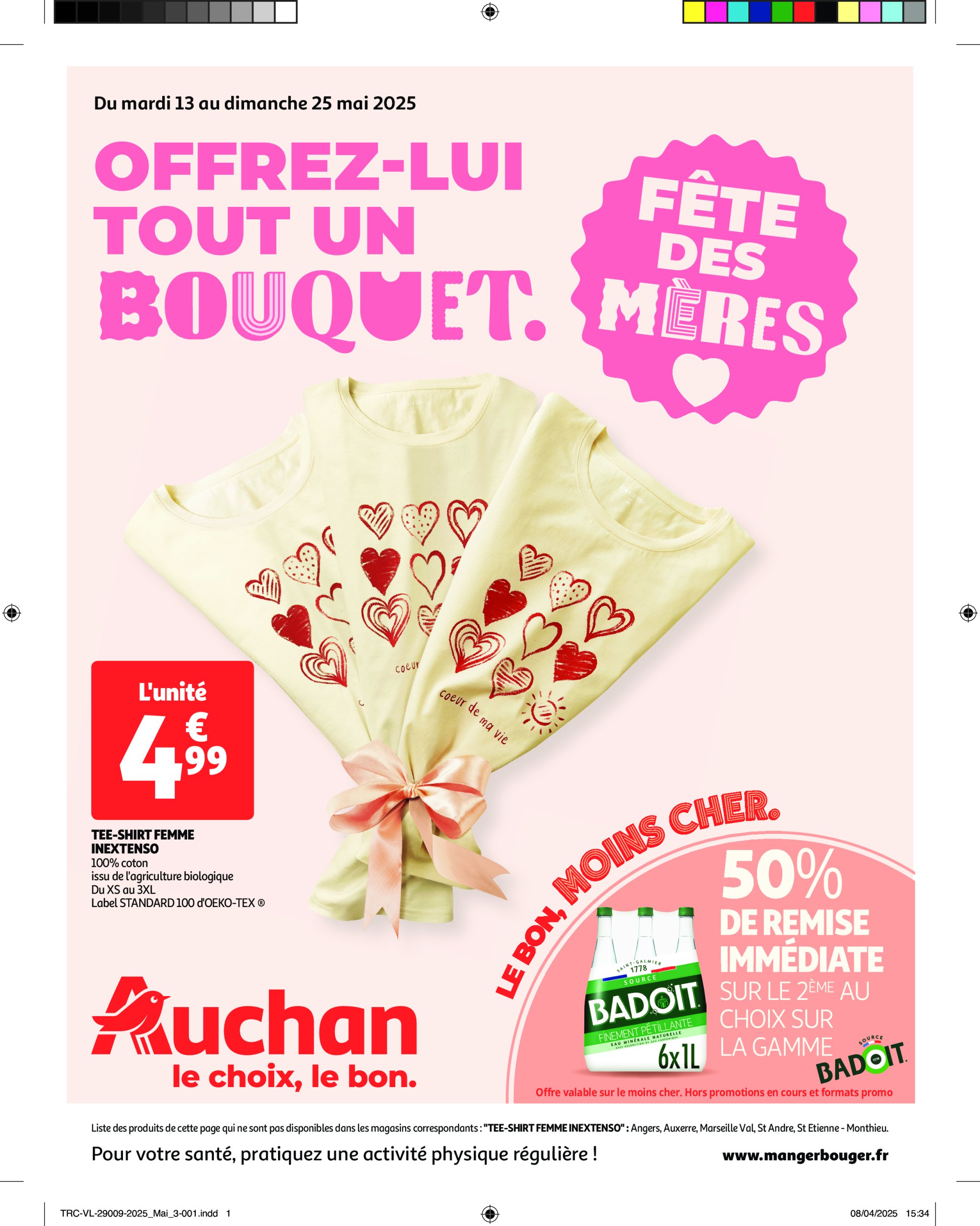auchan - Auchan - Fête des mères : offrez-lui tout un bouquet folder geldig vanaf 13/05 - 25/05