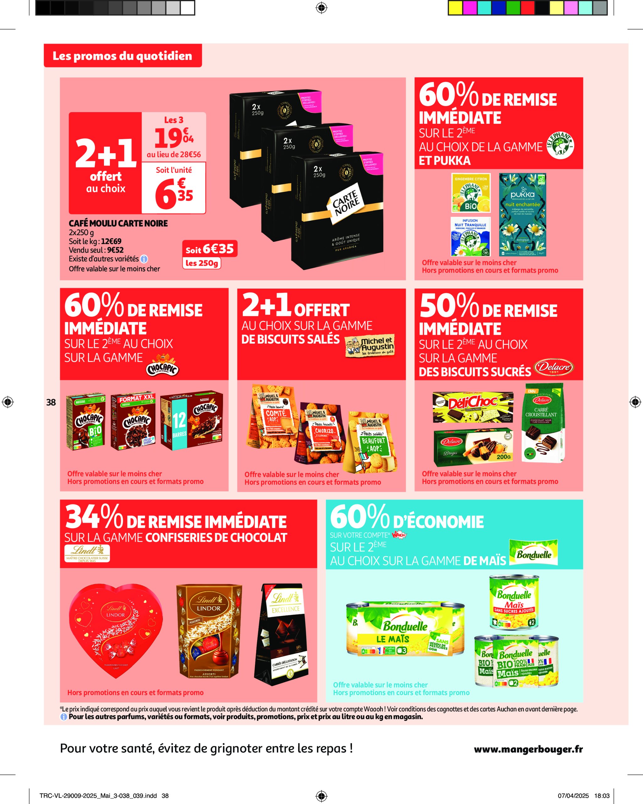 auchan - Auchan - Fête des mères : offrez-lui tout un bouquet folder geldig vanaf 13/05 - 25/05 - page: 40 auchan - Auchan - Fête des mères : offrez-lui tout un bouquet folder geldig vanaf 13/05 - 25/05 - page: 40