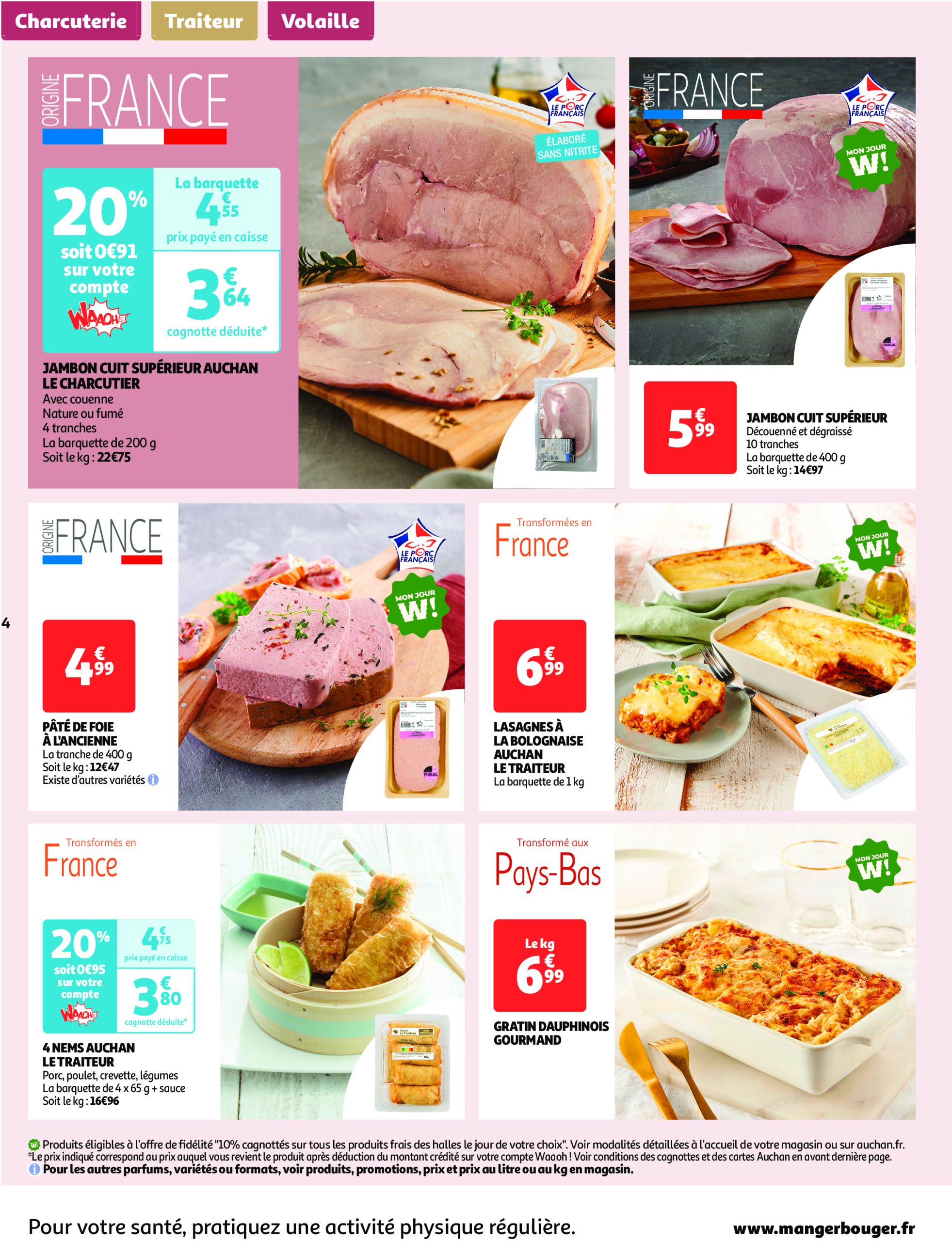 auchan - Auchan Supermarché - Les prix bas qui font du bien au quotidien folder geldig vanaf 27/05 - 31/05 - page: 4