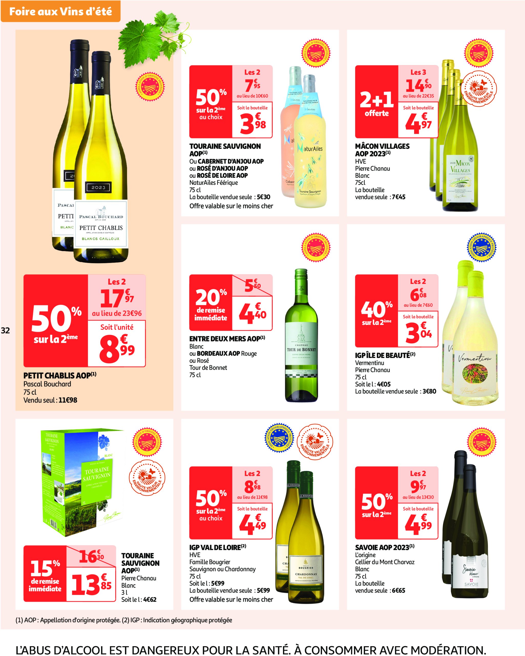 auchan - Auchan - XXL : En gros, vous êtes toujours gagnant folder geldig vanaf 27/05 - 09/06 - page: 32 auchan - Auchan - XXL : En gros, vous êtes toujours gagnant folder geldig vanaf 27/05 - 09/06 - page: 32