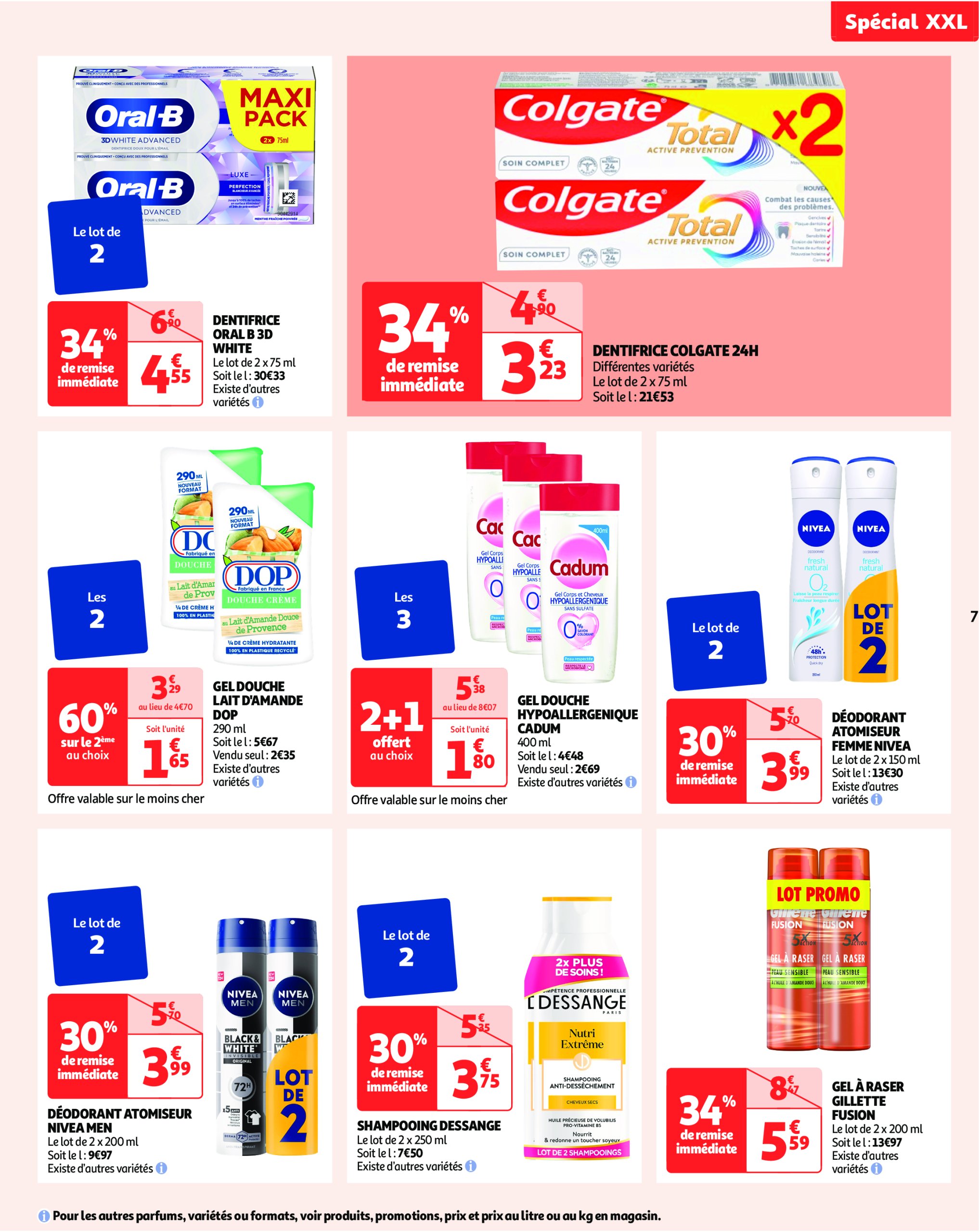 auchan - Auchan - XXL : En gros, vous êtes toujours gagnant folder geldig vanaf 27/05 - 09/06 - page: 7 auchan - Auchan - XXL : En gros, vous êtes toujours gagnant folder geldig vanaf 27/05 - 09/06 - page: 7