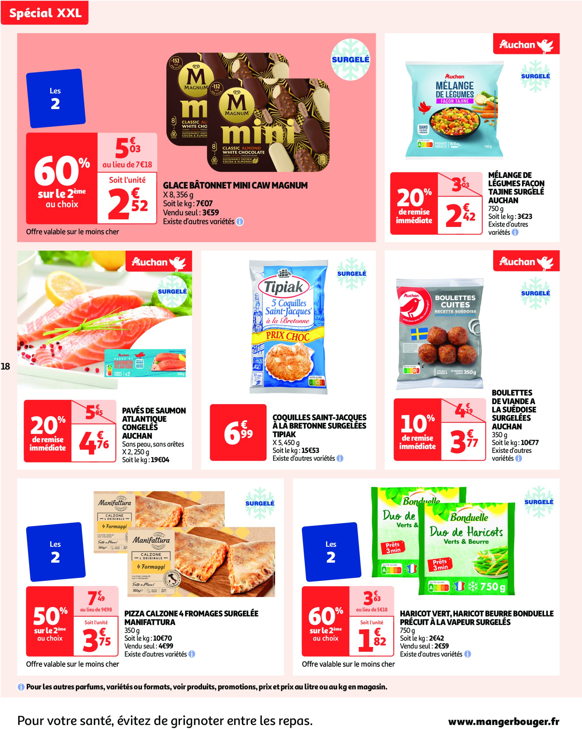 auchan - Auchan - XXL : En gros, vous êtes toujours gagnant folder geldig vanaf 27/05 - 09/06 - page: 18 auchan - Auchan - XXL : En gros, vous êtes toujours gagnant folder geldig vanaf 27/05 - 09/06 - page: 18