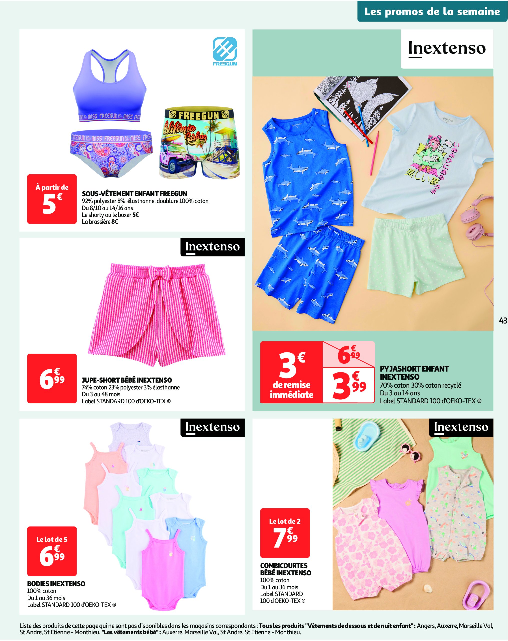 auchan - Auchan - XXL : En gros, vous êtes toujours gagnant folder geldig vanaf 27/05 - 09/06 - page: 43 auchan - Auchan - XXL : En gros, vous êtes toujours gagnant folder geldig vanaf 27/05 - 09/06 - page: 43