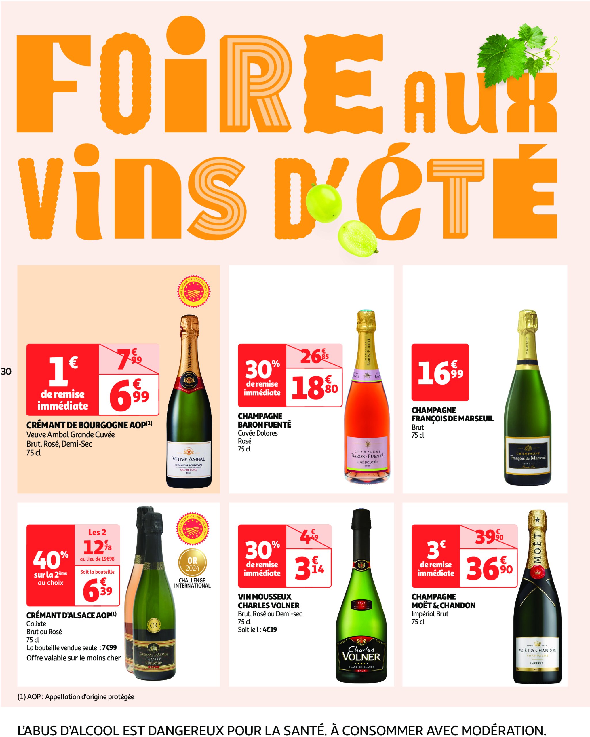 auchan - Auchan - XXL : En gros, vous êtes toujours gagnant folder geldig vanaf 27/05 - 09/06 - page: 30 auchan - Auchan - XXL : En gros, vous êtes toujours gagnant folder geldig vanaf 27/05 - 09/06 - page: 30