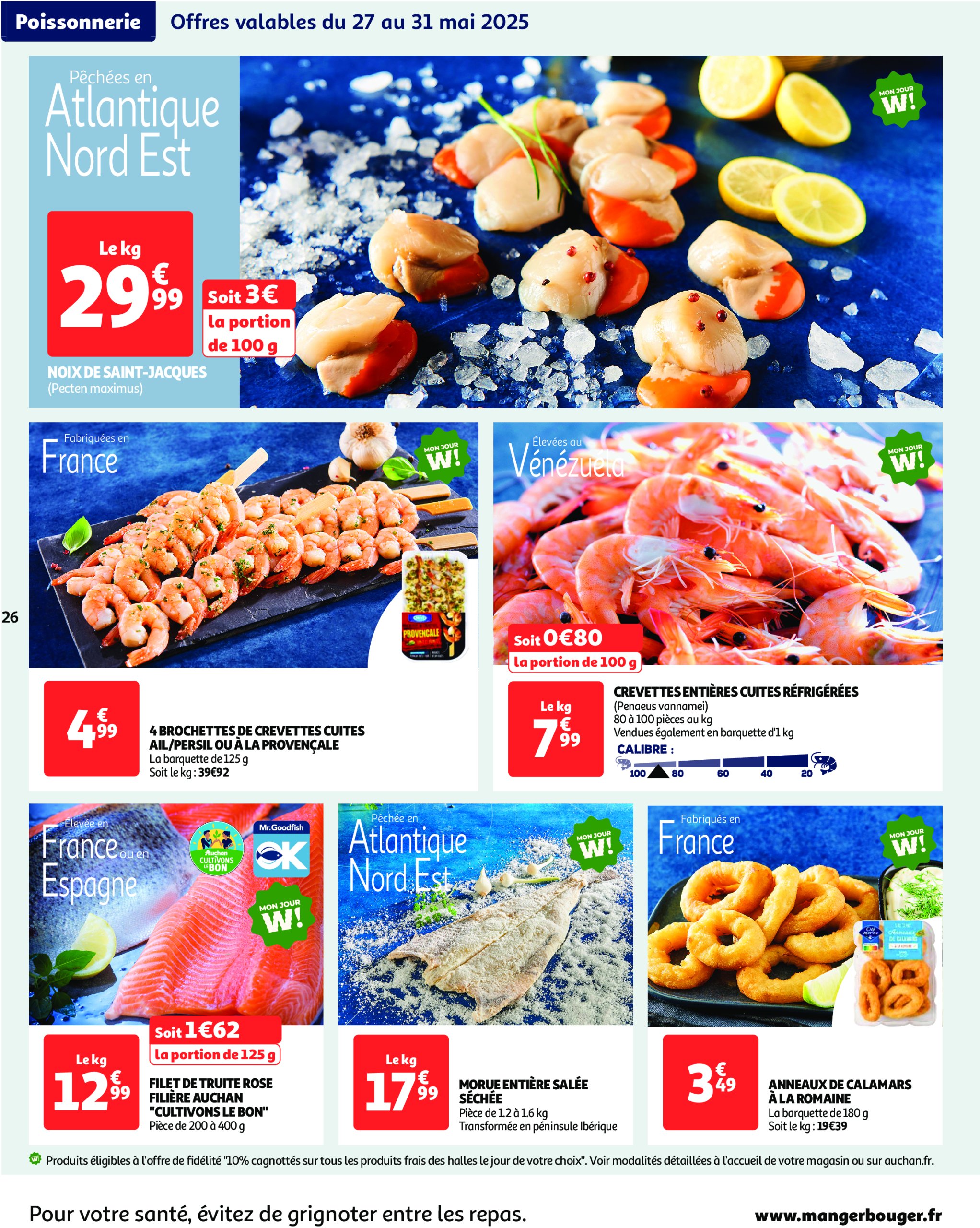 auchan - Auchan - XXL : En gros, vous êtes toujours gagnant folder geldig vanaf 27/05 - 09/06 - page: 26 auchan - Auchan - XXL : En gros, vous êtes toujours gagnant folder geldig vanaf 27/05 - 09/06 - page: 26