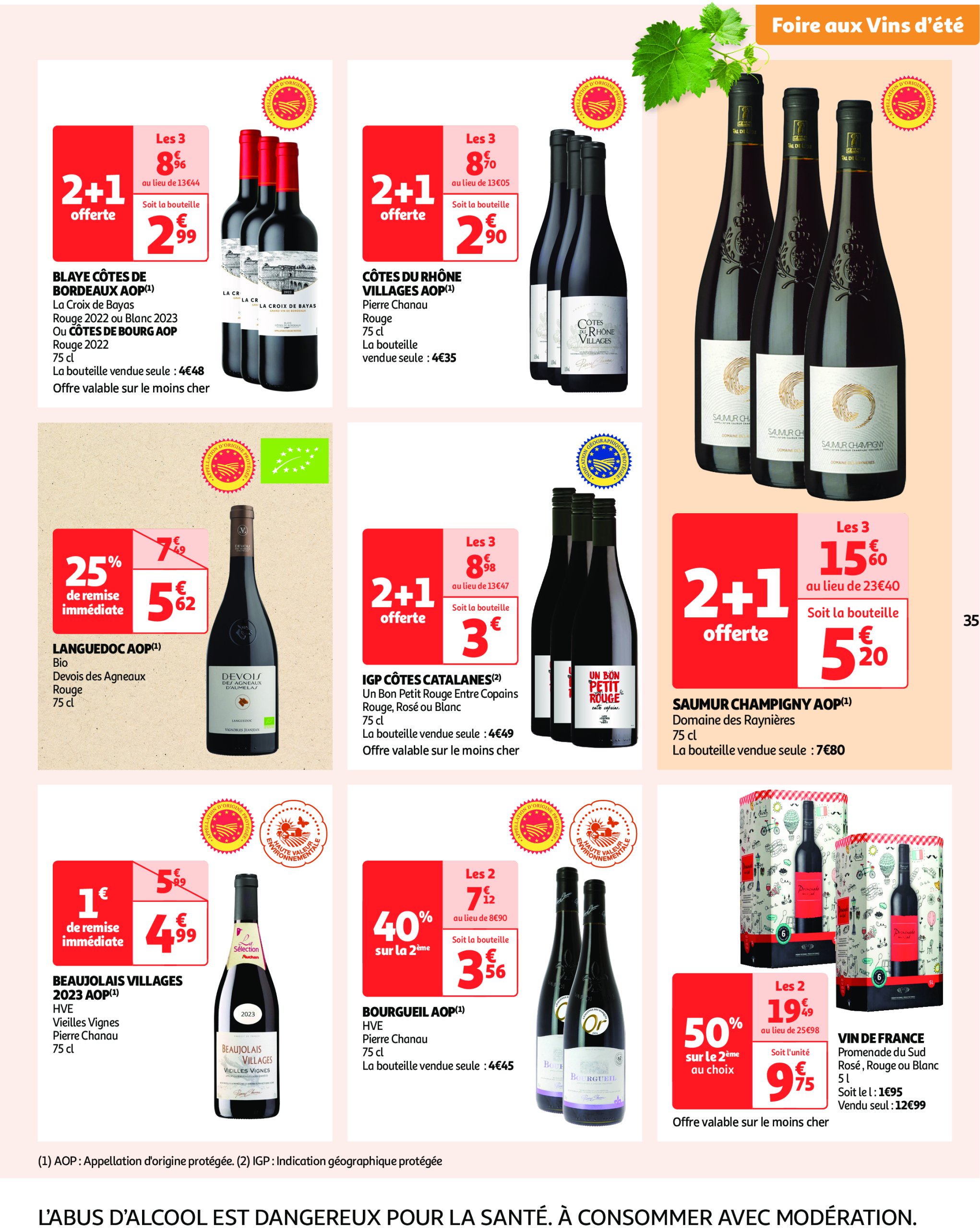 auchan - Auchan - XXL : En gros, vous êtes toujours gagnant folder geldig vanaf 27/05 - 09/06 - page: 35 auchan - Auchan - XXL : En gros, vous êtes toujours gagnant folder geldig vanaf 27/05 - 09/06 - page: 35