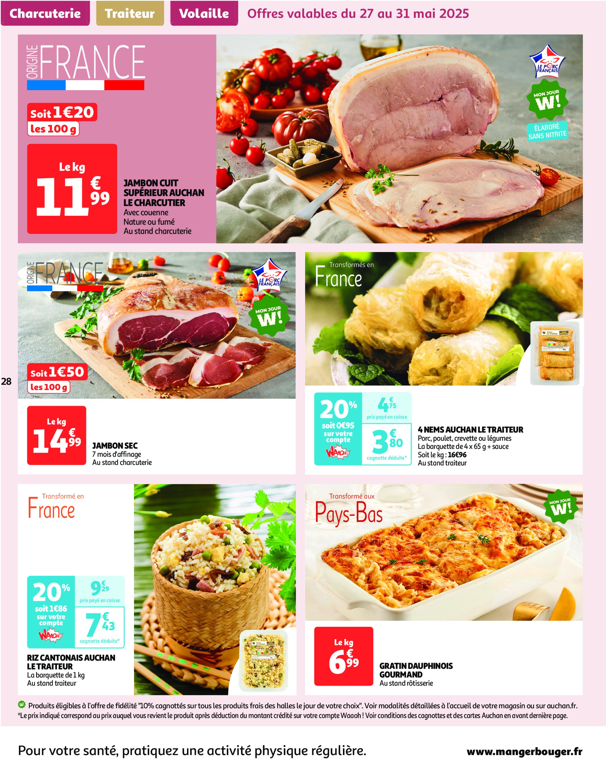 auchan - Auchan - XXL : En gros, vous êtes toujours gagnant folder geldig vanaf 27/05 - 09/06 - page: 28 auchan - Auchan - XXL : En gros, vous êtes toujours gagnant folder geldig vanaf 27/05 - 09/06 - page: 28