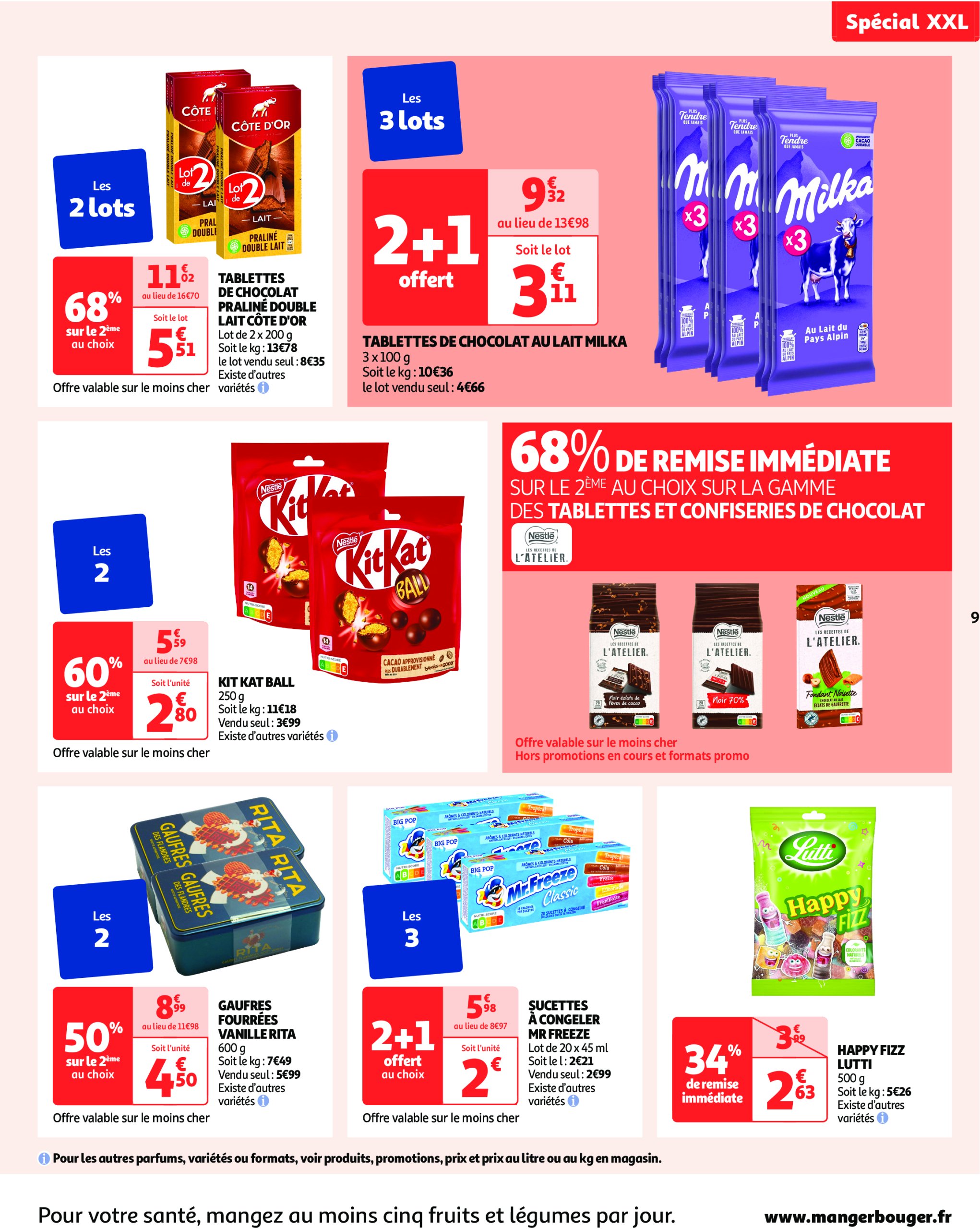 auchan - Auchan - XXL : En gros, vous êtes toujours gagnant folder geldig vanaf 27/05 - 09/06 - page: 9 auchan - Auchan - XXL : En gros, vous êtes toujours gagnant folder geldig vanaf 27/05 - 09/06 - page: 9