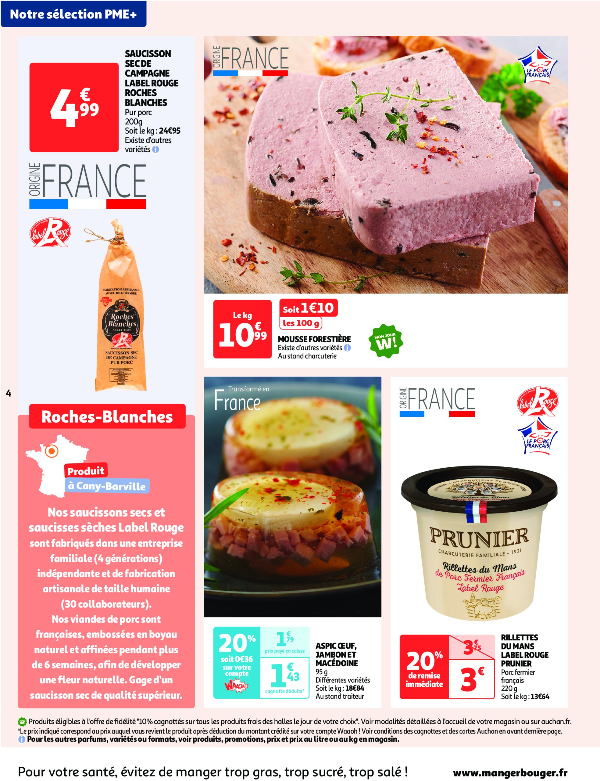 auchan - Auchan - Soutenons nos PME+ pour de bon folder geldig vanaf 03/06 - 15/06 - page: 4