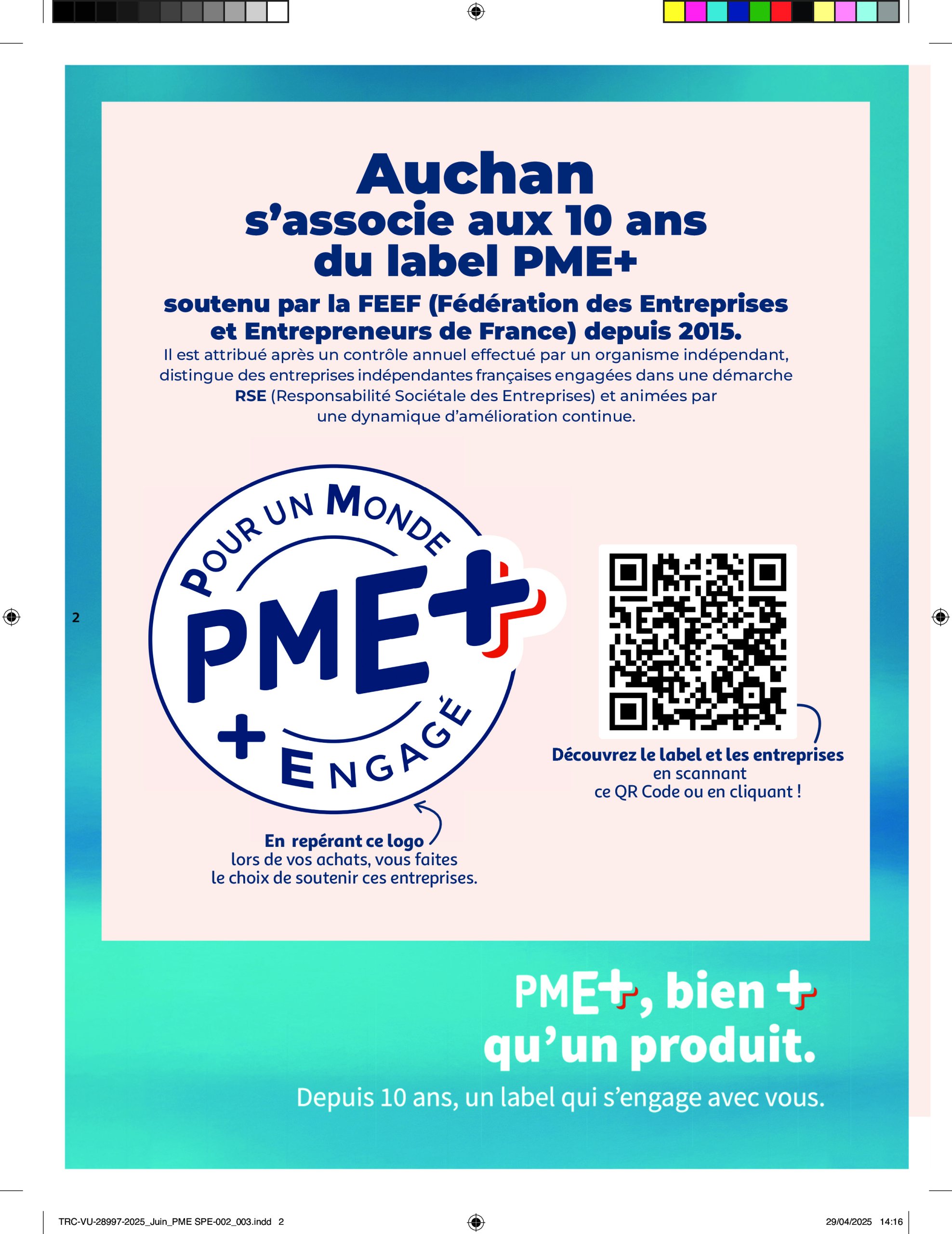 auchan - Auchan - Soutenons nos PME+ pour de bon folder geldig vanaf 03/06 - 15/06 - page: 2