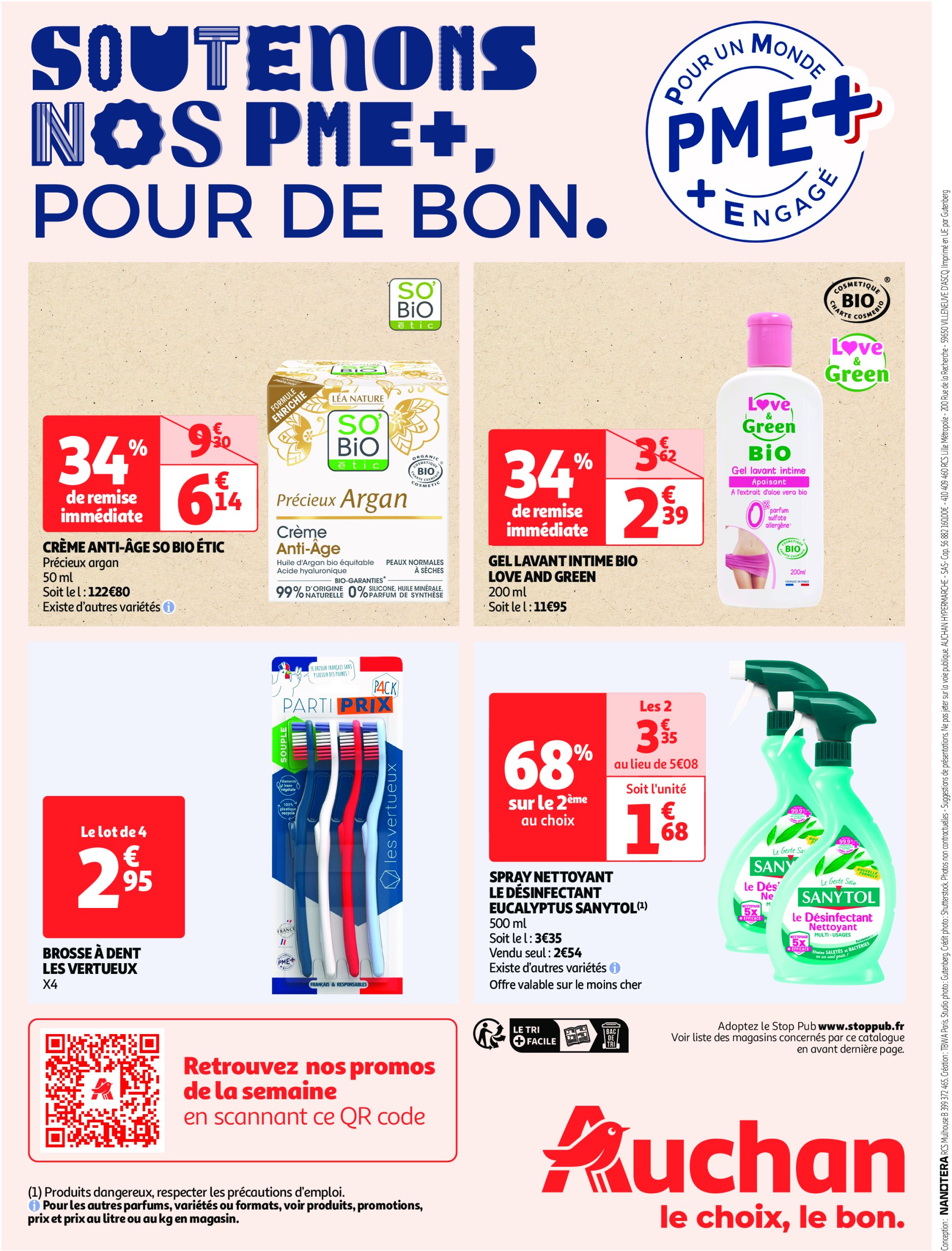 auchan - Auchan - Soutenons nos PME+ pour de bon folder geldig vanaf 03/06 - 15/06 - page: 12